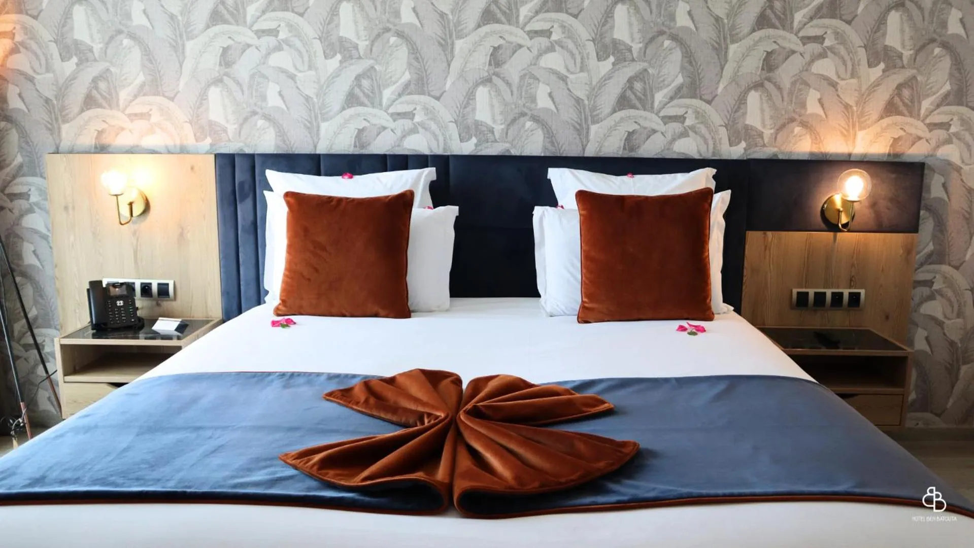 Bed in Hotel Ben Batouta - Tanger