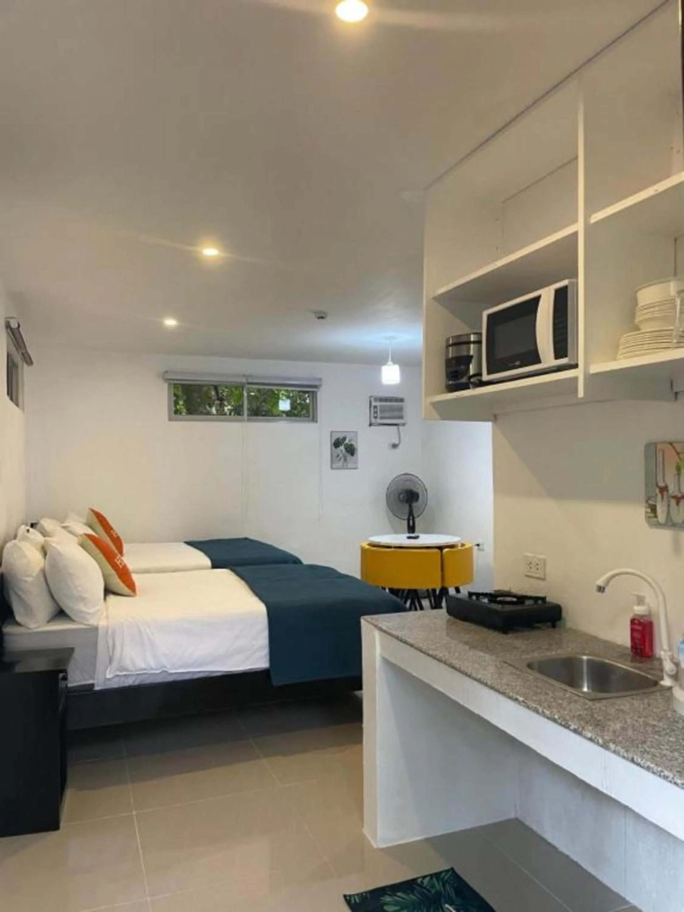 Bed in Lopez Beach Resort