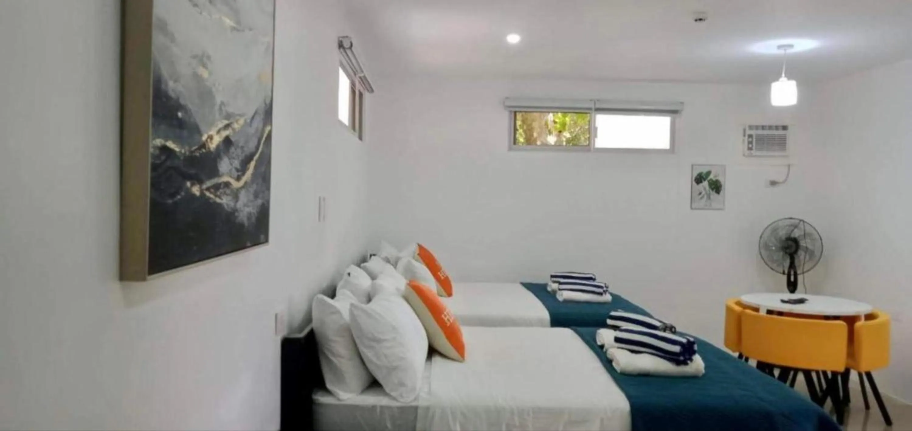 Bed in Lopez Beach Resort