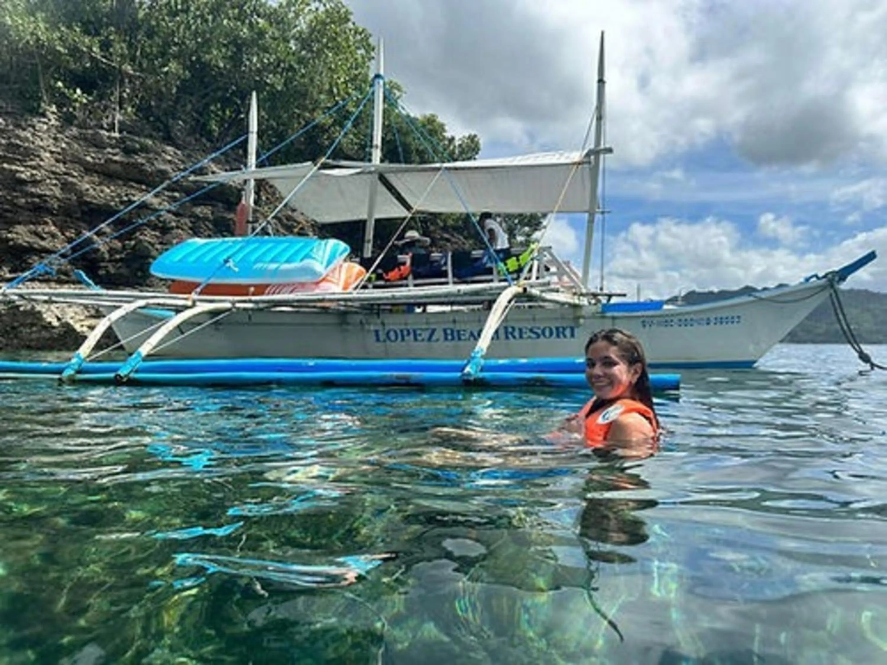 Day in Lopez Beach Resort