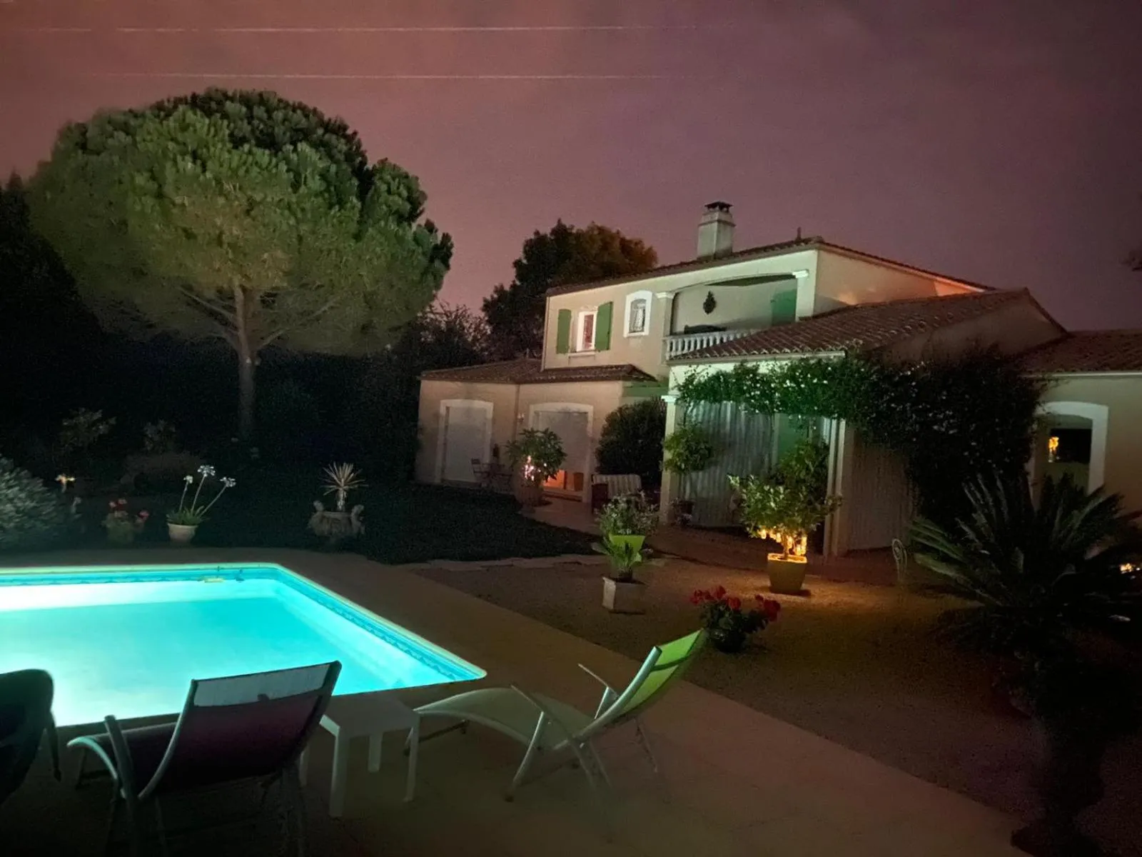 Patio in Une Chambre à la Campagne