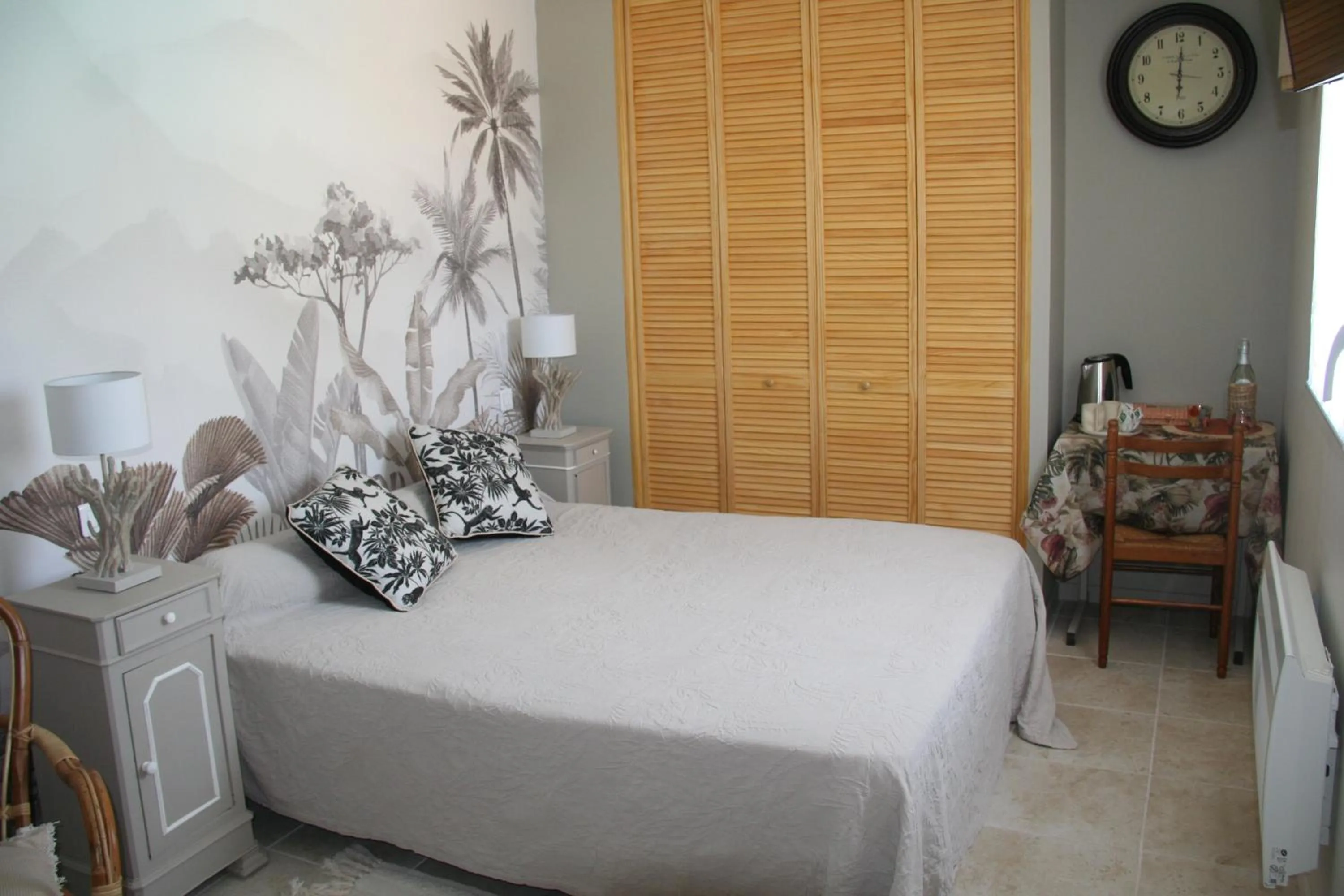 Bed in Une Chambre à la Campagne