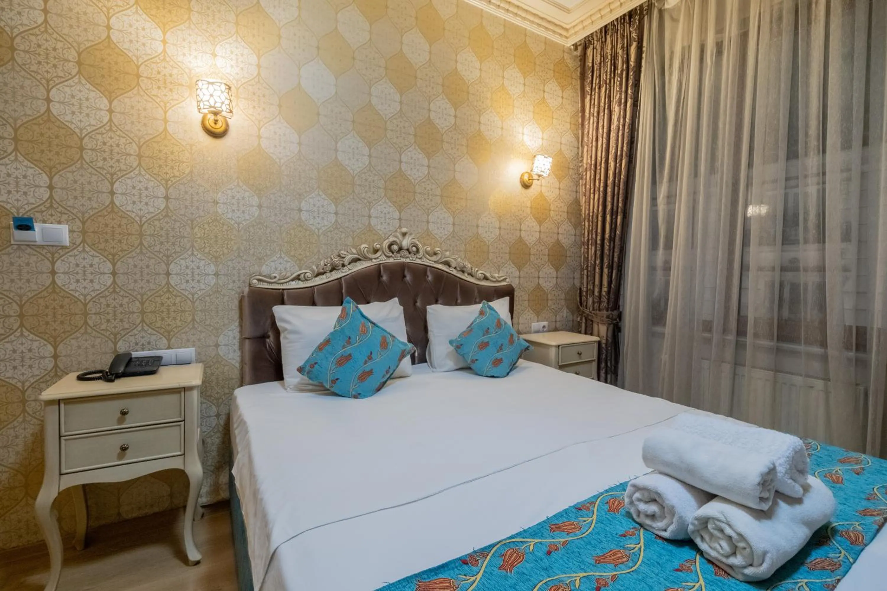 Bed in Felicity Hotel İstanbul