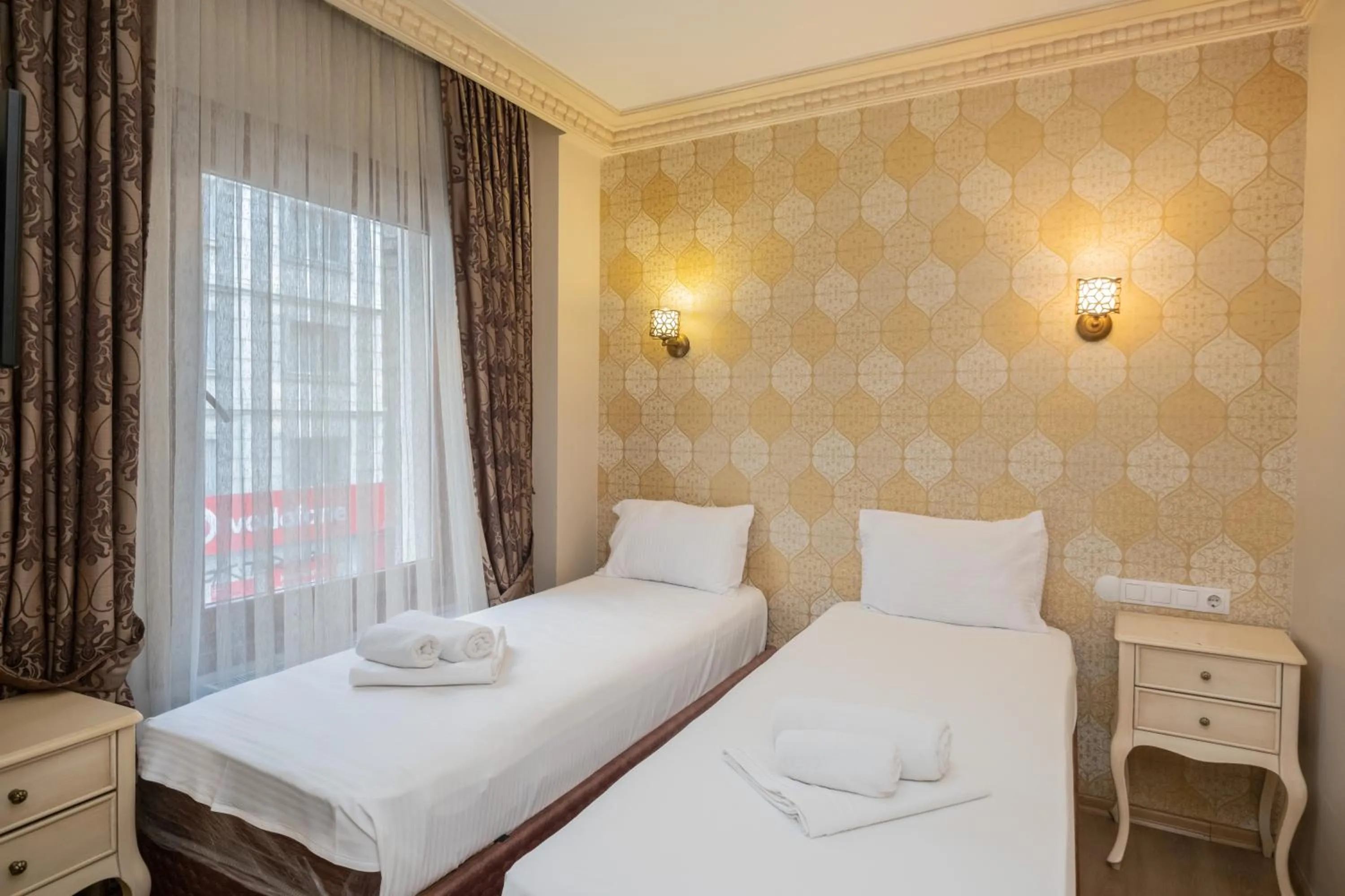 Bed in Felicity Hotel İstanbul