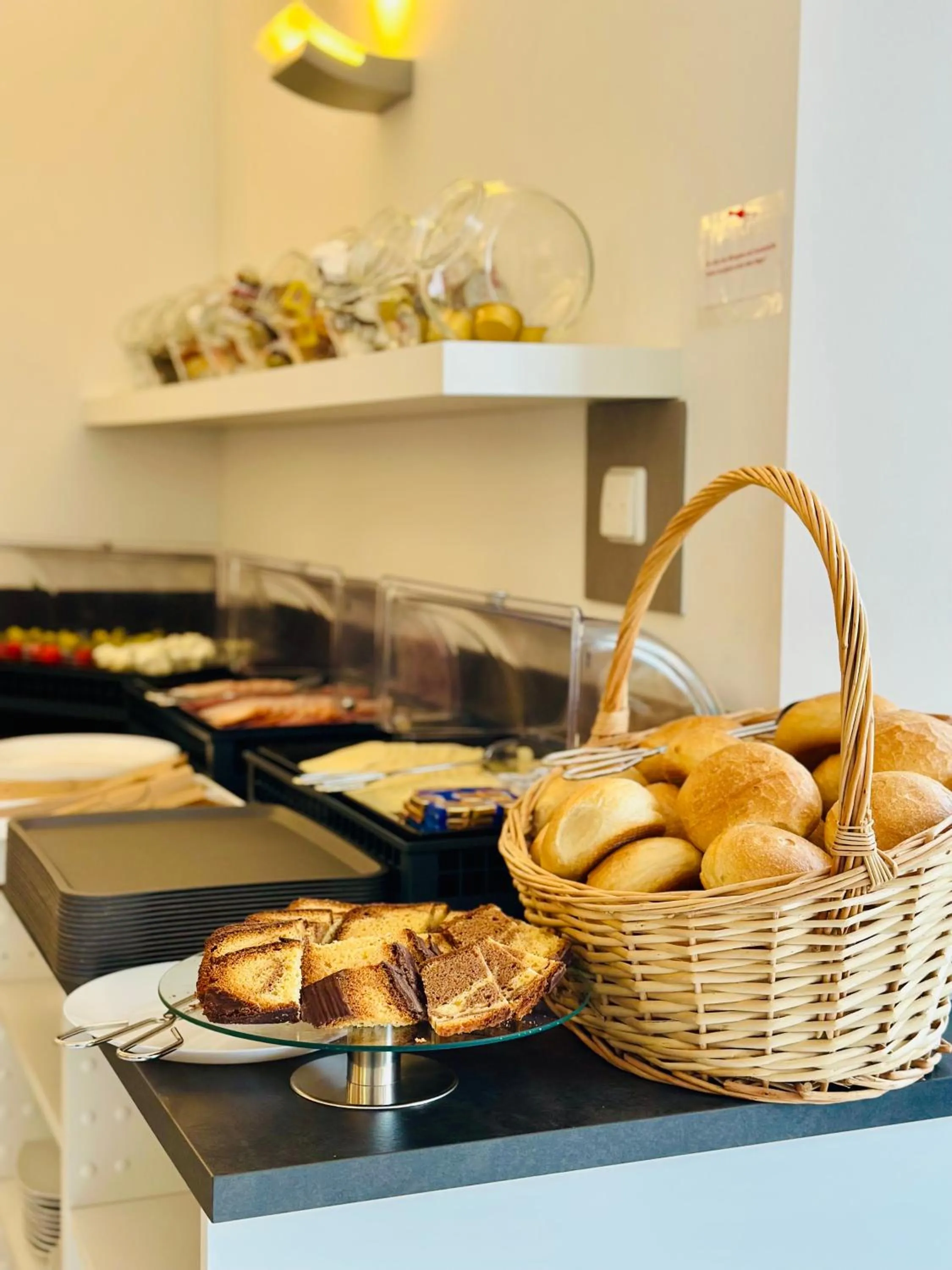 Buffet breakfast in Elha Hotel