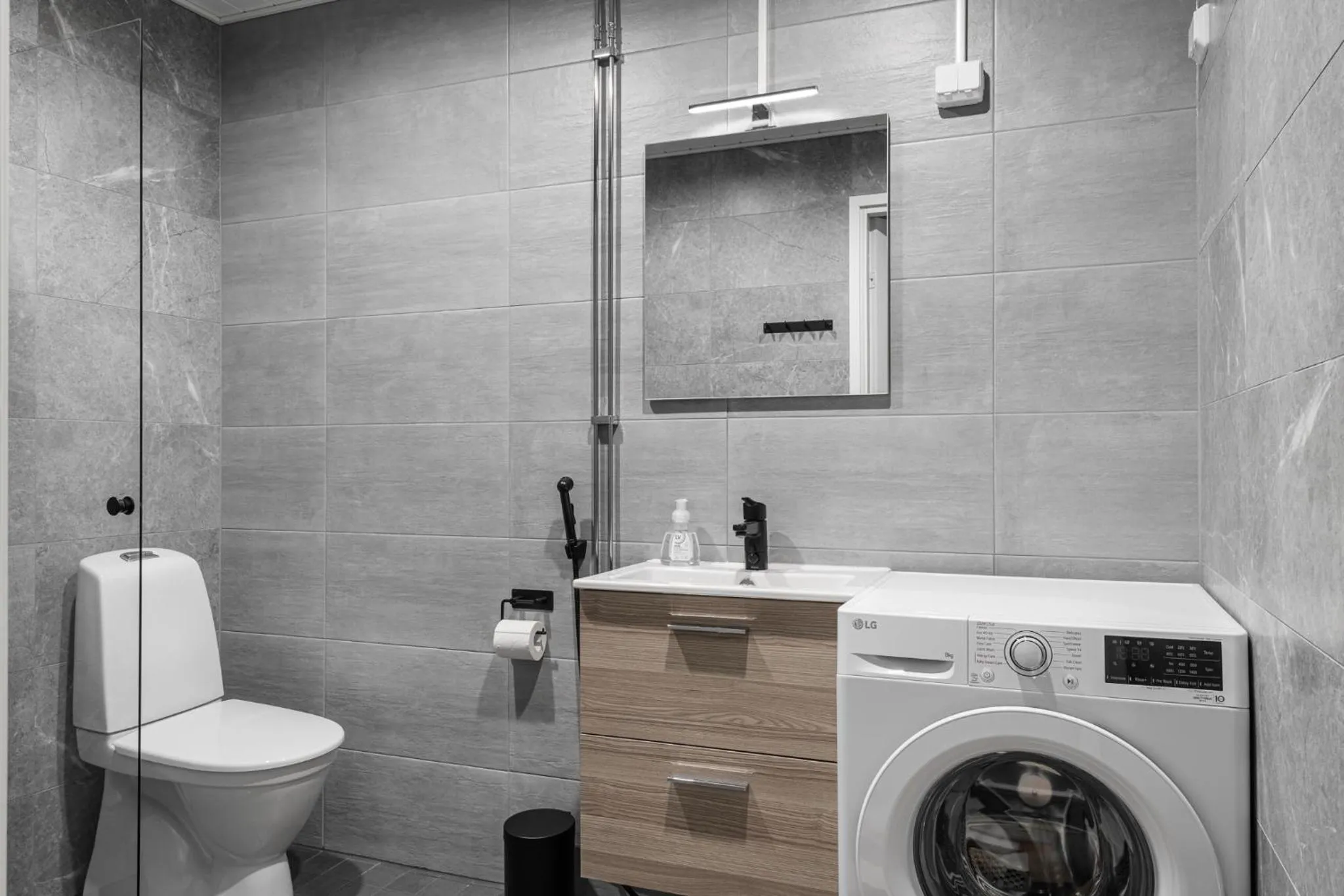 Shower in Prime Apartments Pori Central