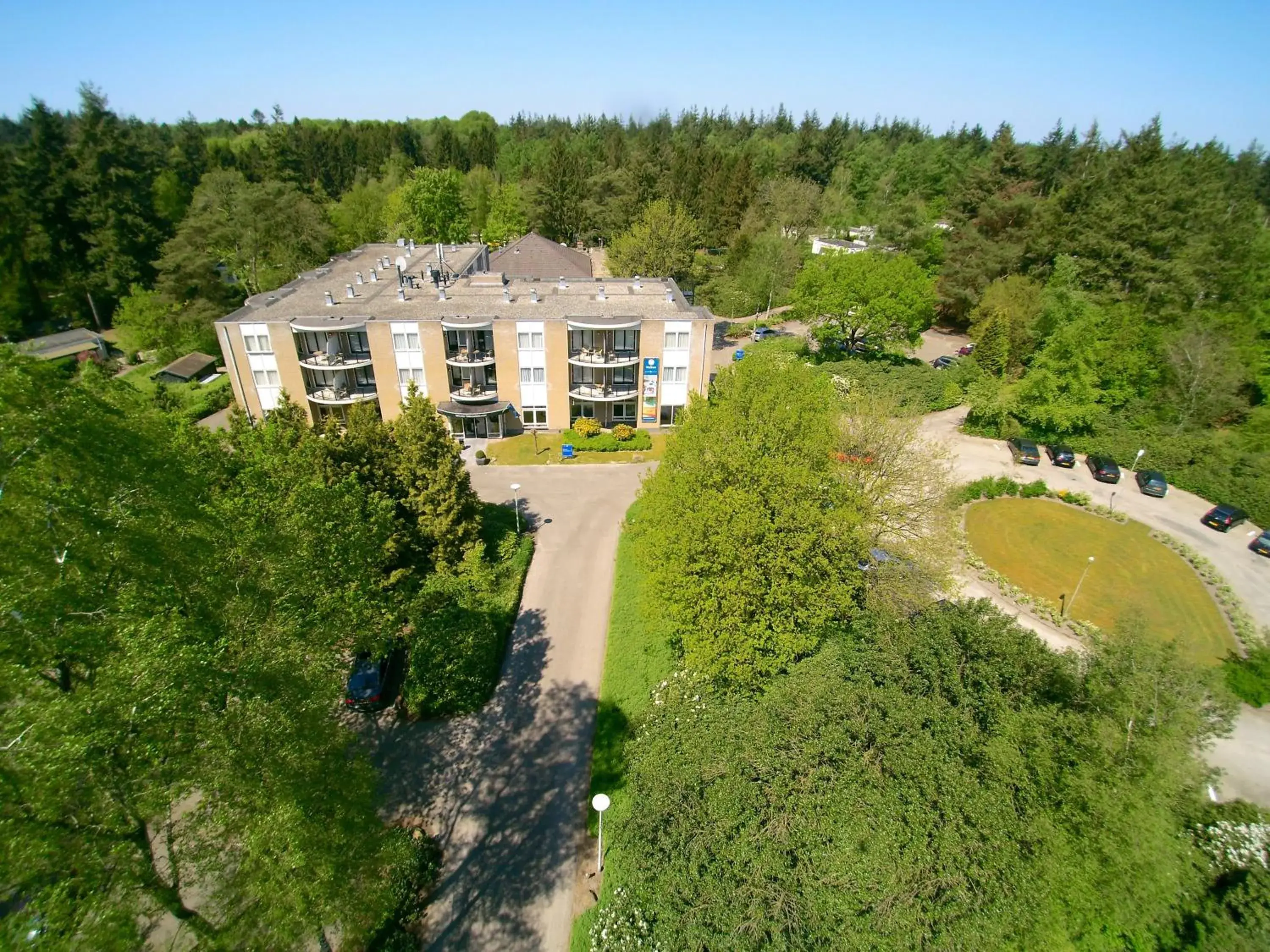 Bird's eye view in Fletcher Hotel Restaurant De Eese Bird's eye view in Fletcher Hotel Restaurant De Eese