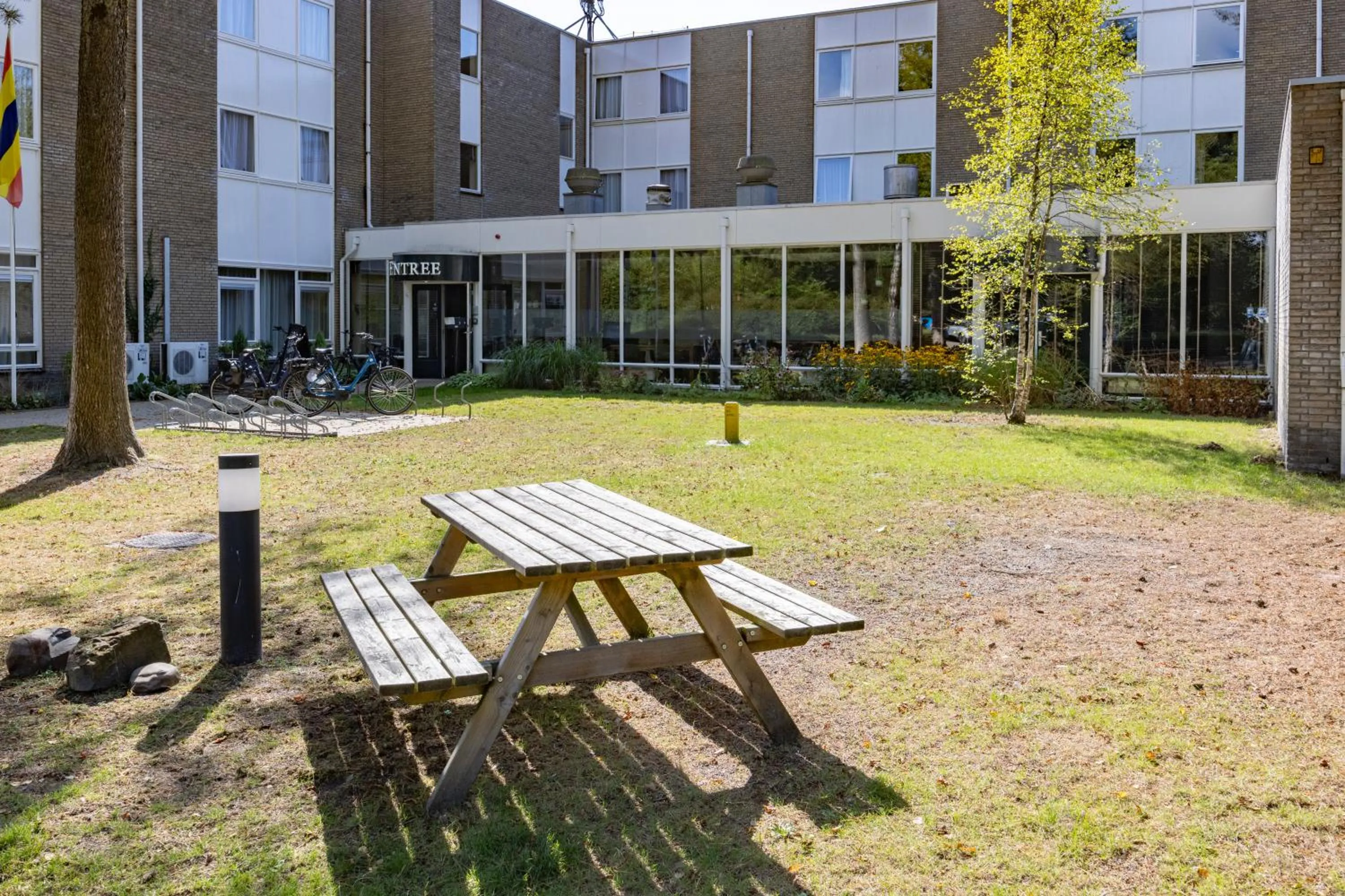 Property building in Fletcher Hotel Restaurant De Eese