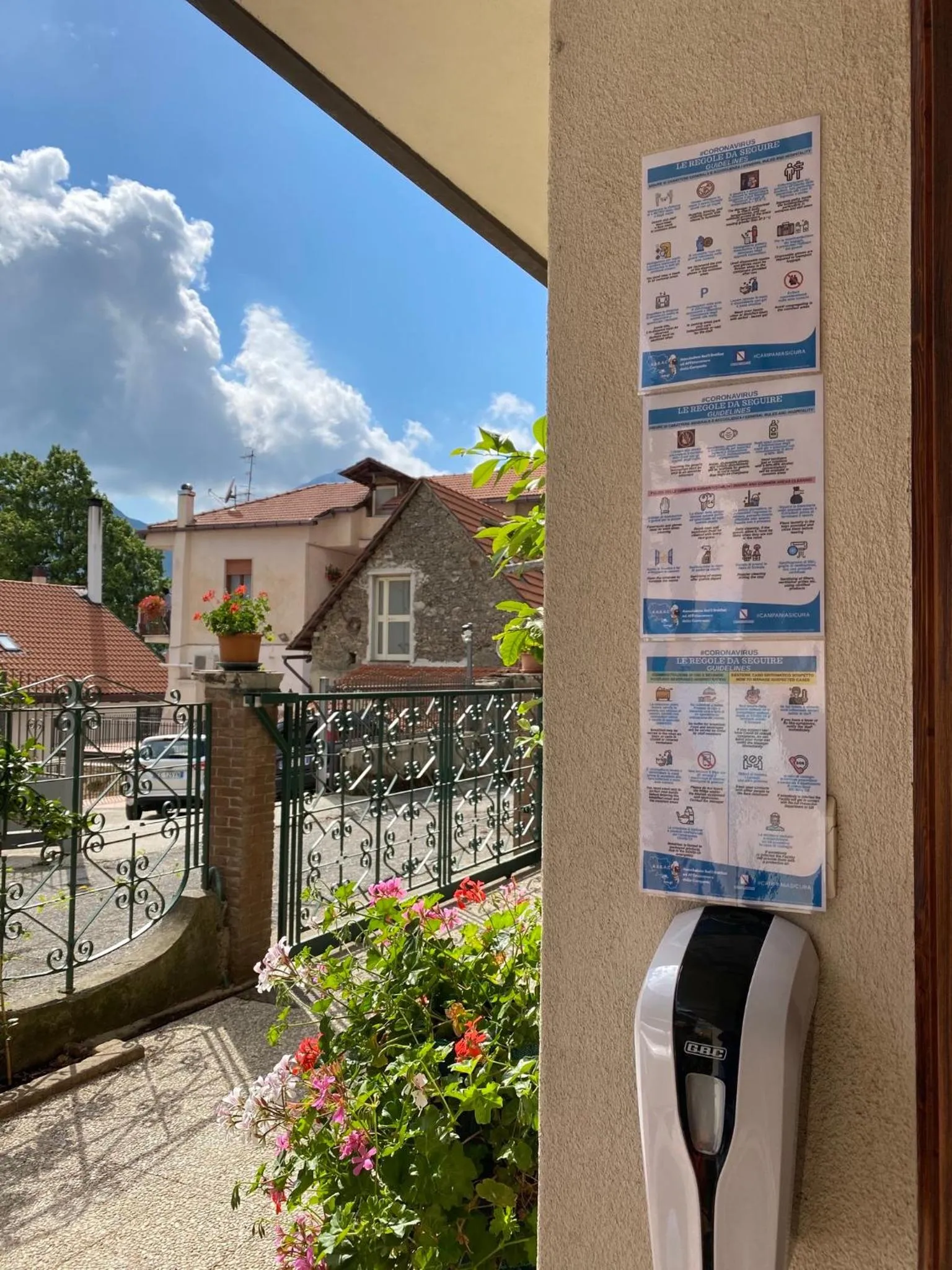 Bird's eye view in Il ritrovo delle Volpi