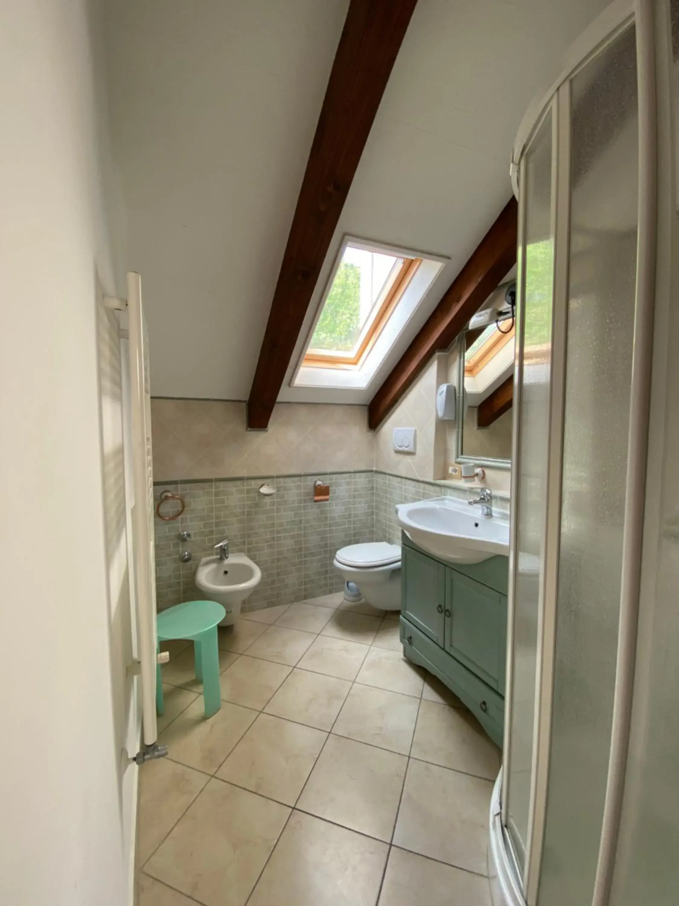 Triple Room with Mountain View in Il ritrovo delle Volpi Triple Room with Mountain View in Il ritrovo delle Volpi