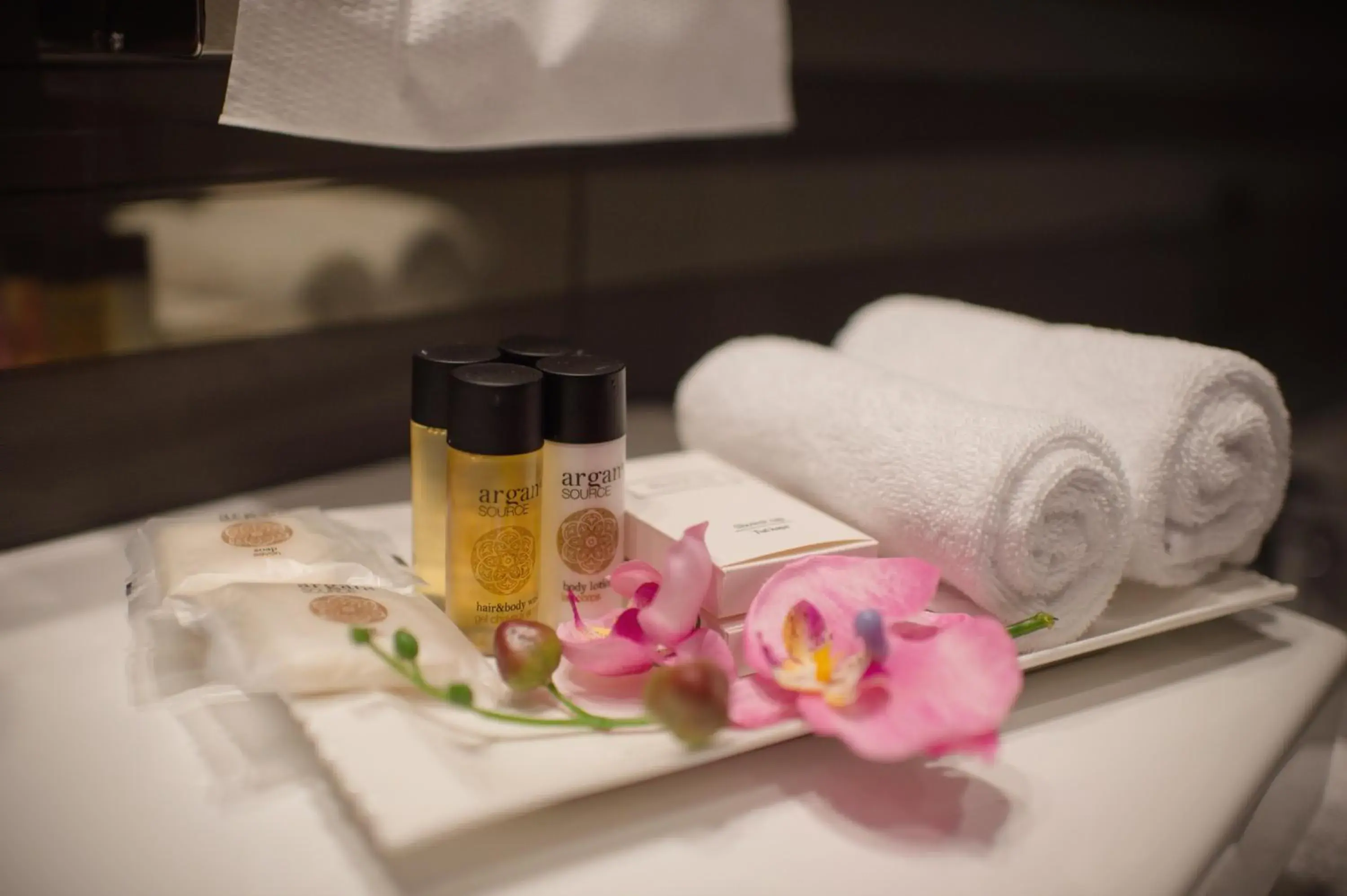 Bathroom in Hotel Mepas Bathroom in Hotel Mepas