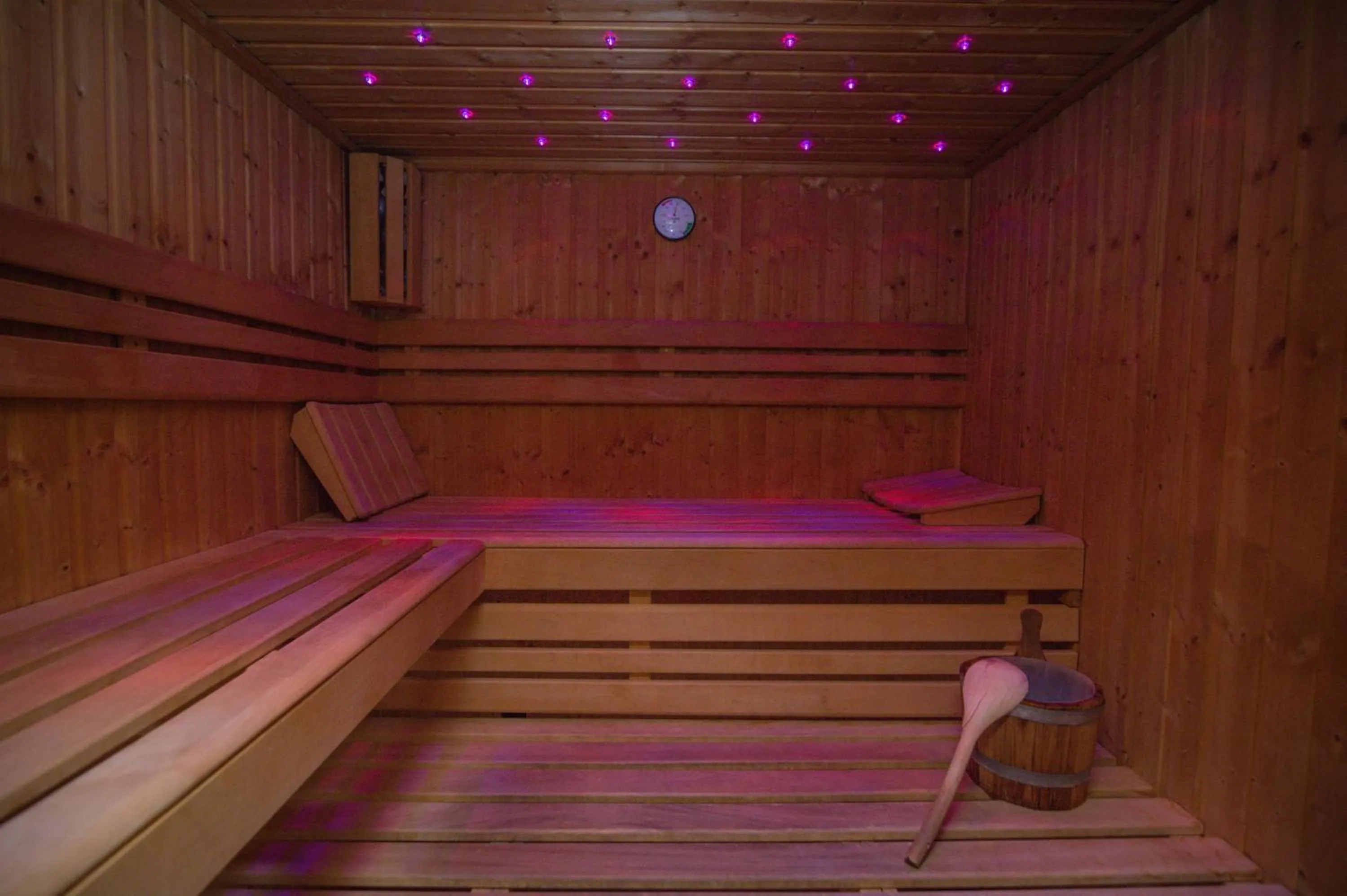 Sauna in Hotel Mepas