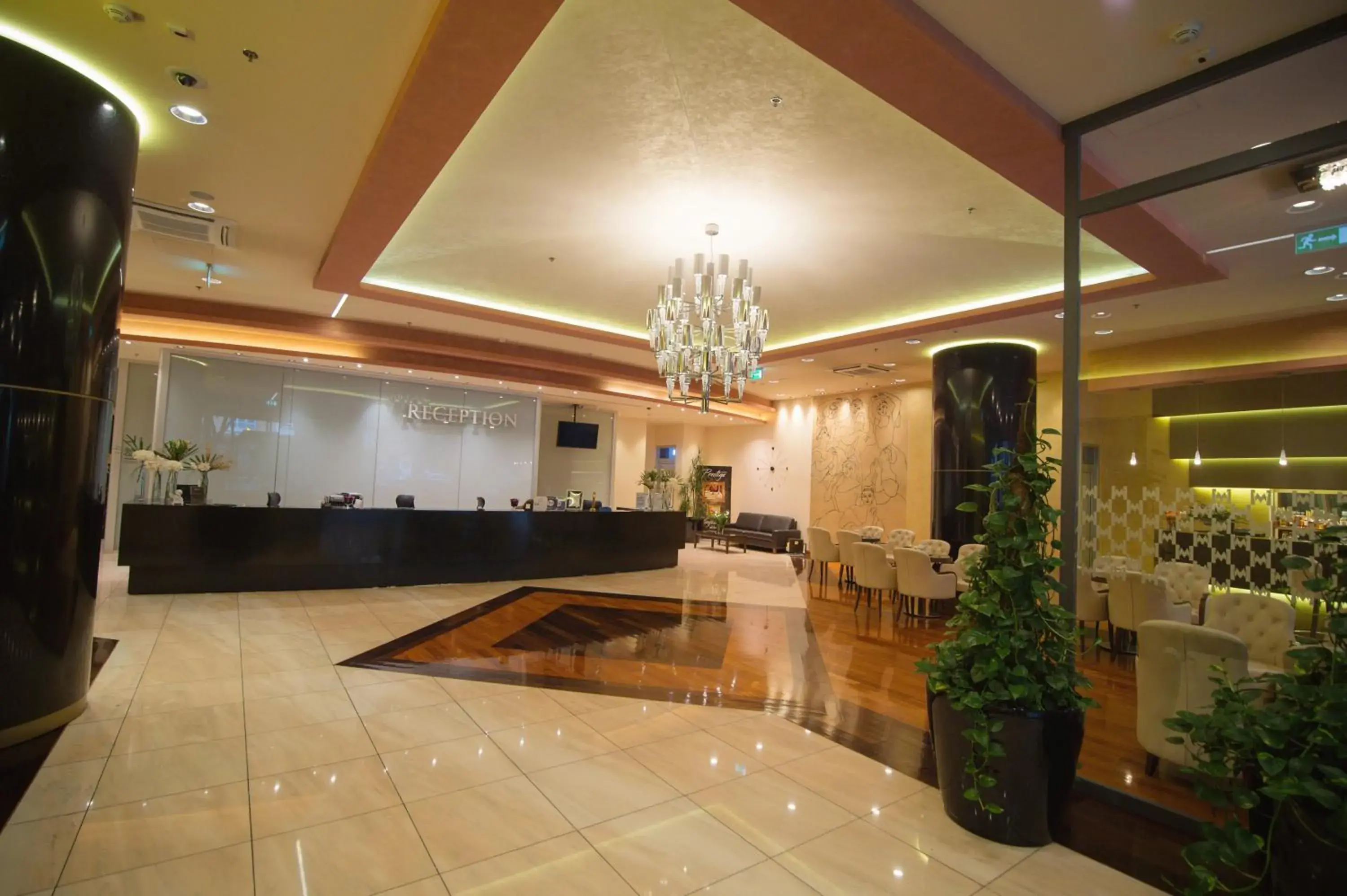 Lobby or reception in Hotel Mepas Lobby or reception in Hotel Mepas