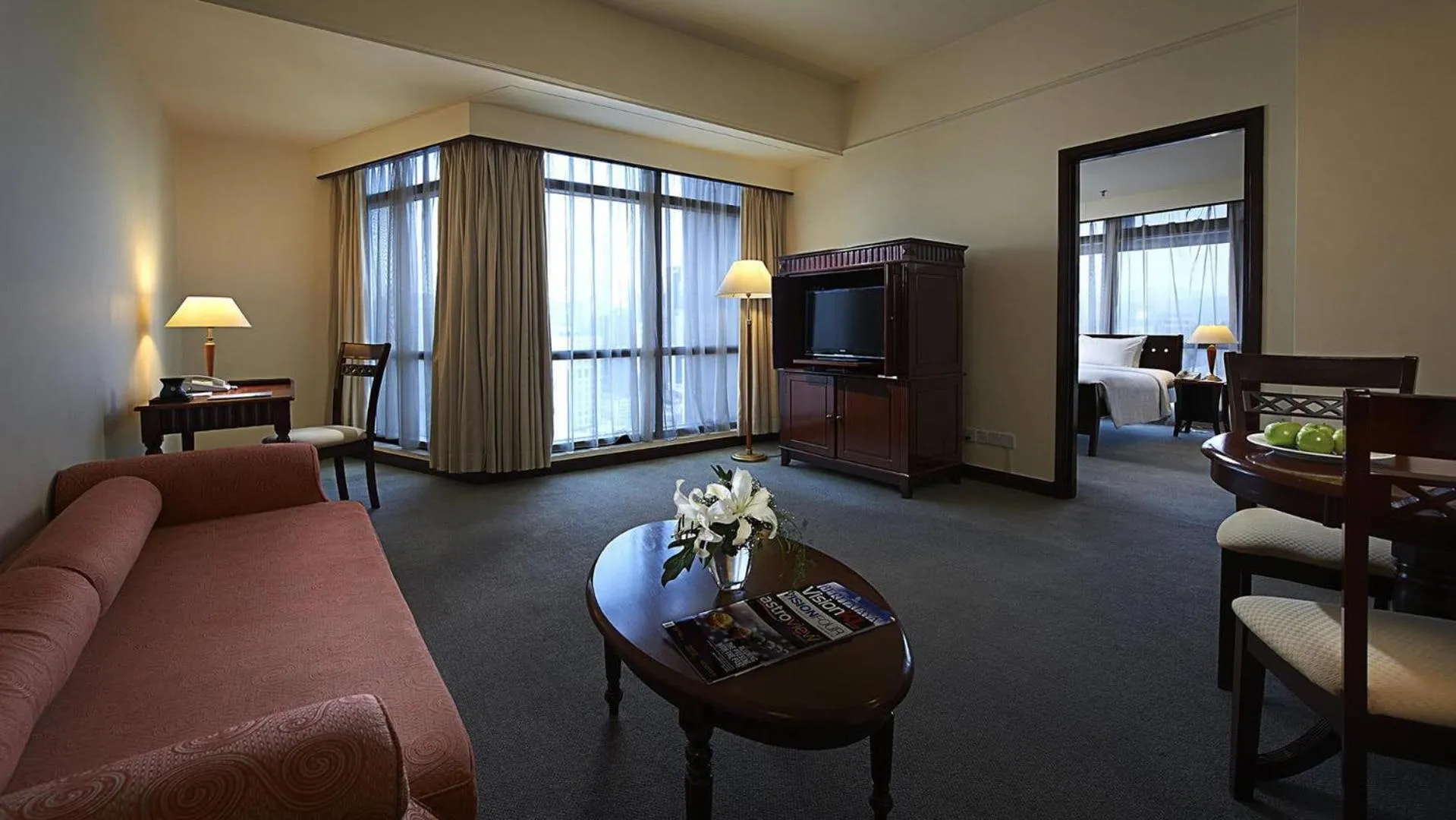 Communal lounge/ TV room, Bed in Times Square Kuala Lumpur By Service Suite