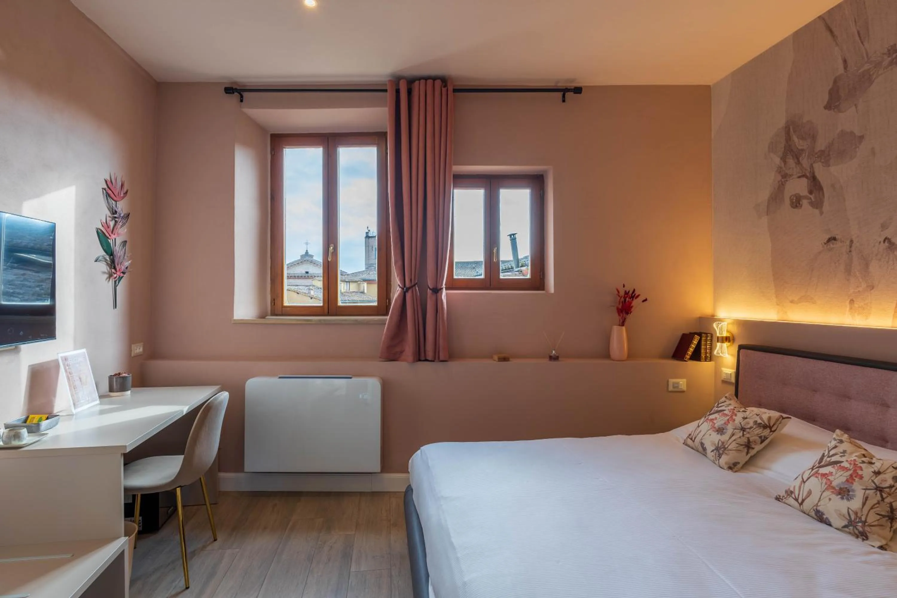 Bed in Blossoms of Siena, Adults Only