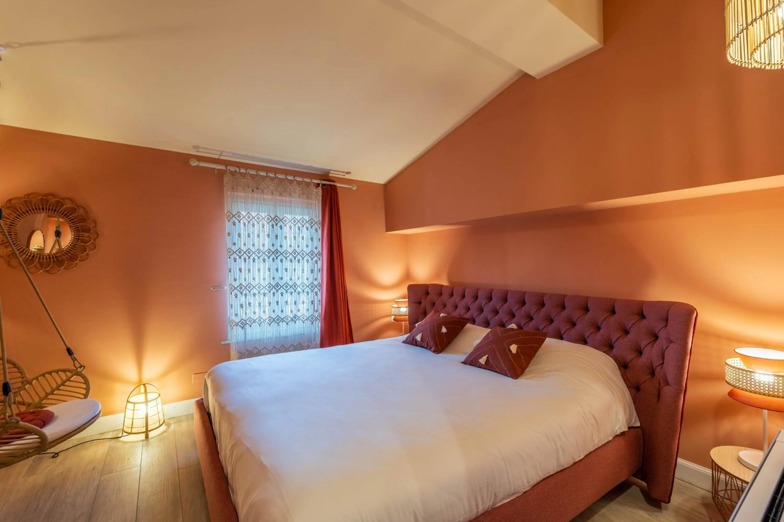 Bed in Blossoms of Siena, Adults Only