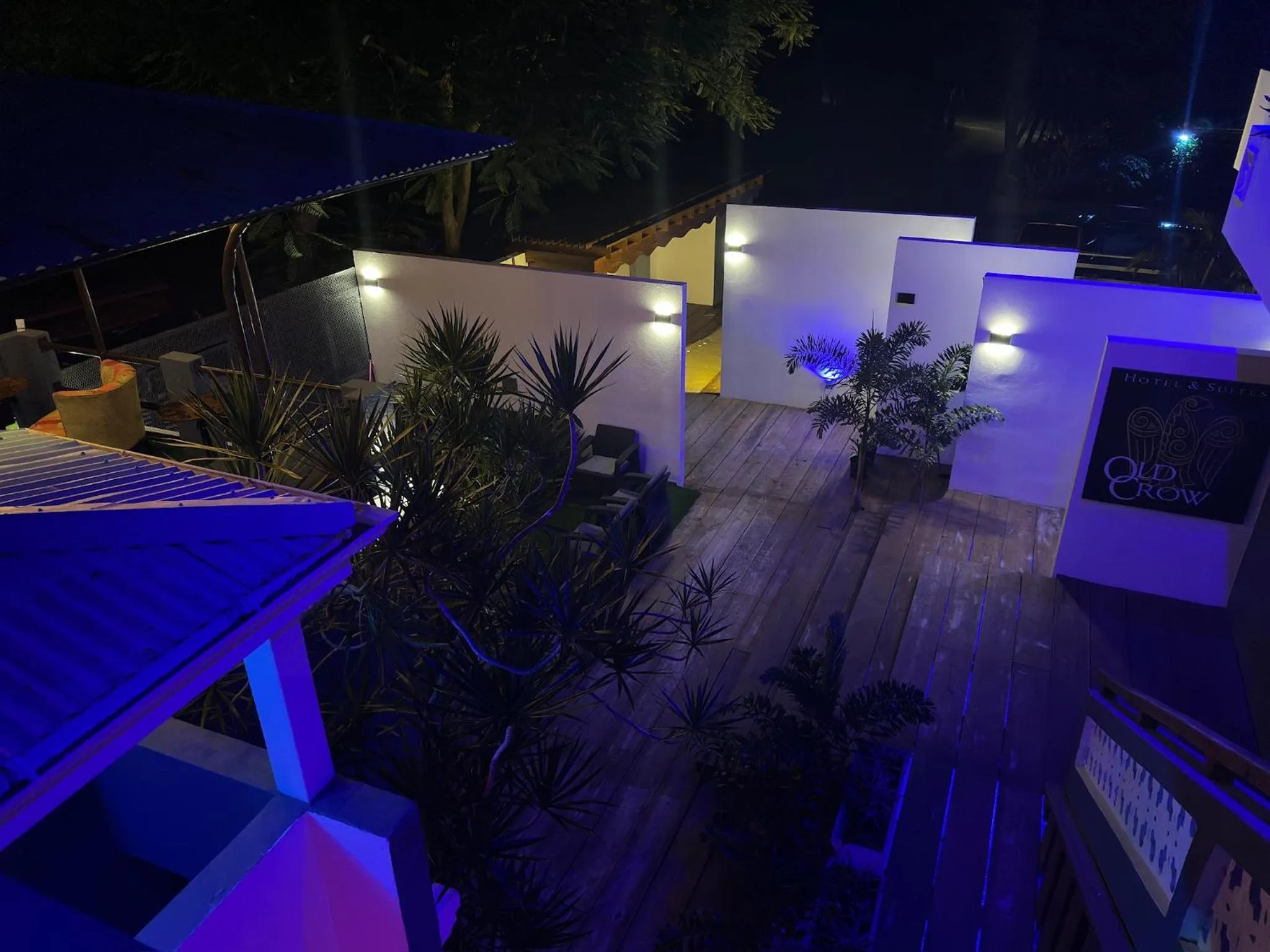 Property building in Old Crow Hotel and Suites