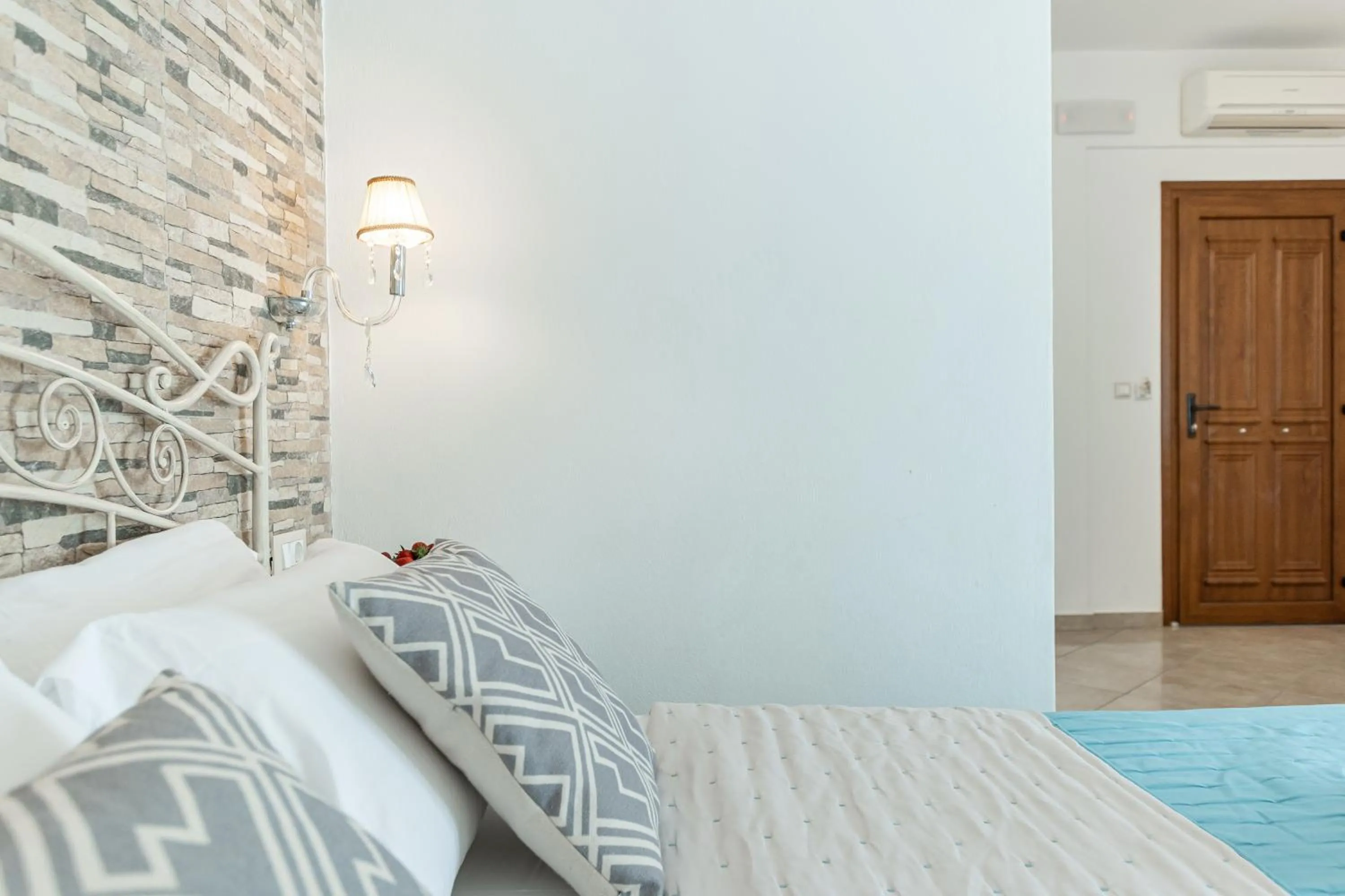 Bed in Kallisti Studios