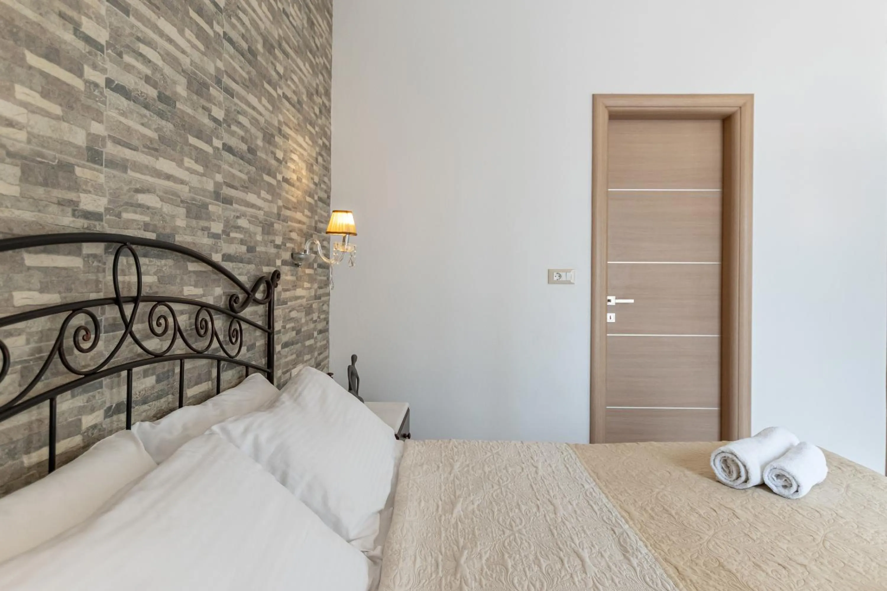 Bed in Kallisti Studios
