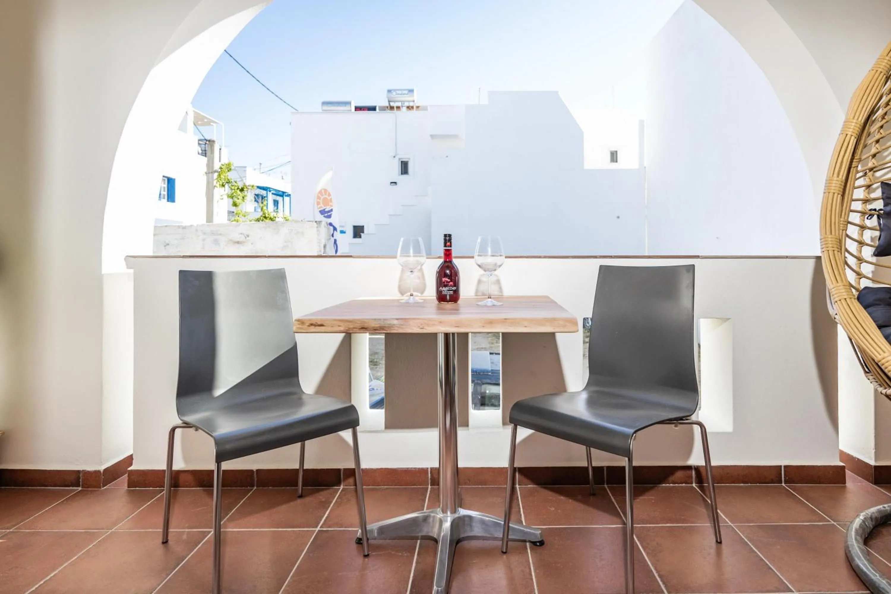 Patio in Kallisti Studios