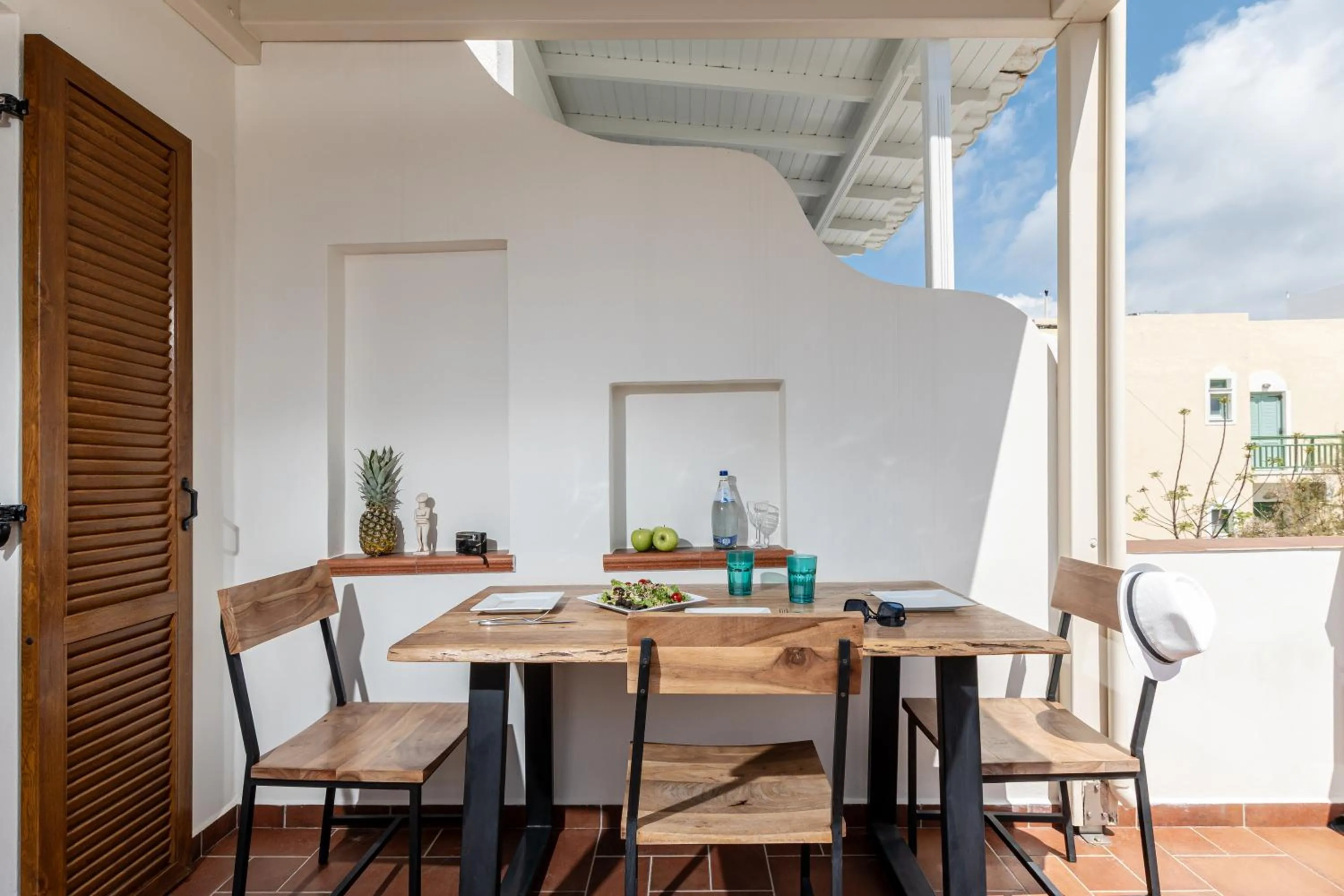 Patio in Kallisti Studios
