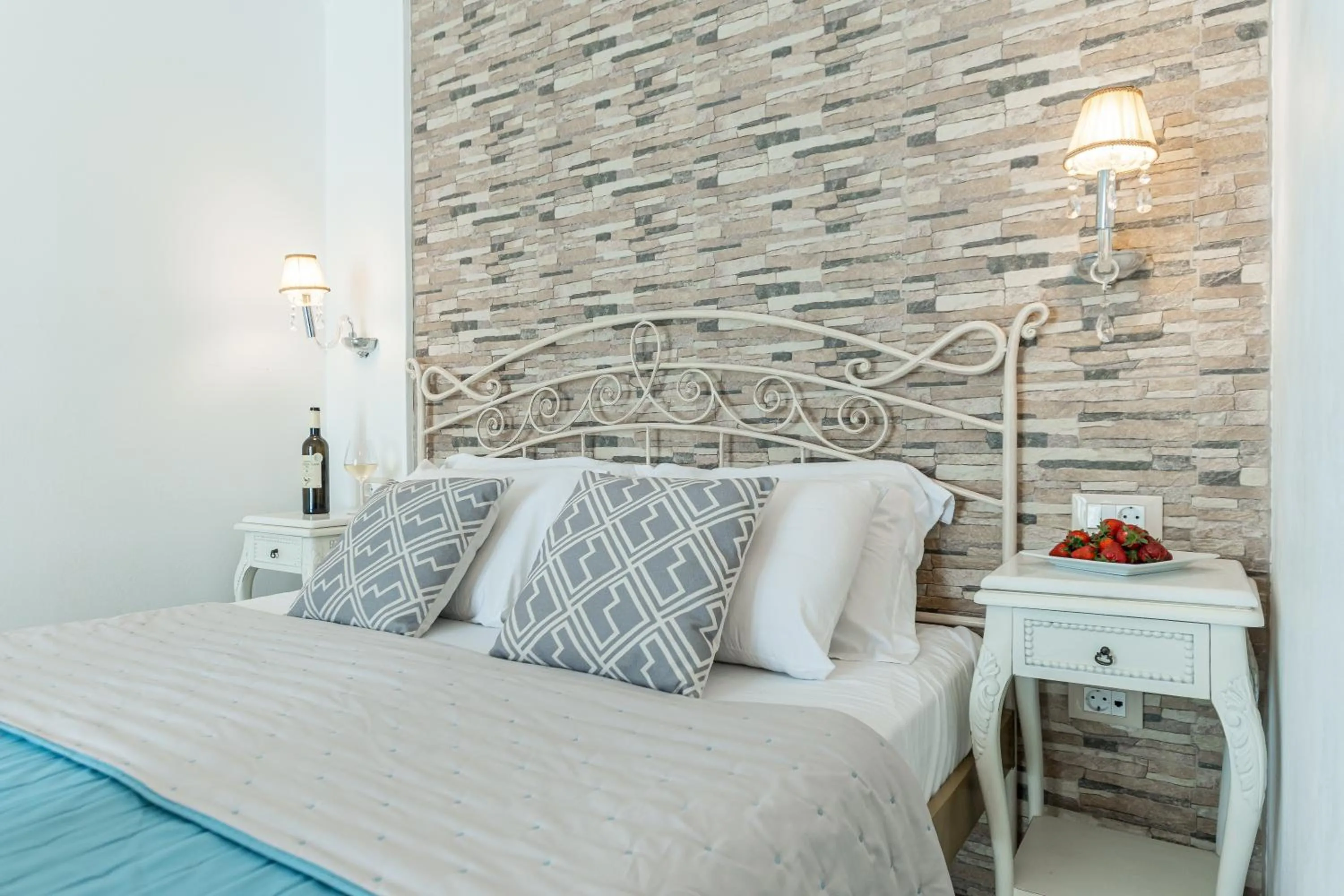 Bed in Kallisti Studios