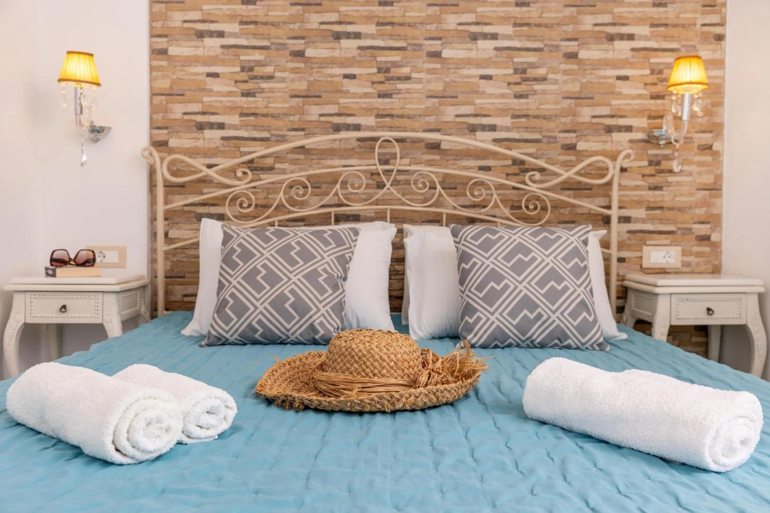 Bed in Kallisti Studios