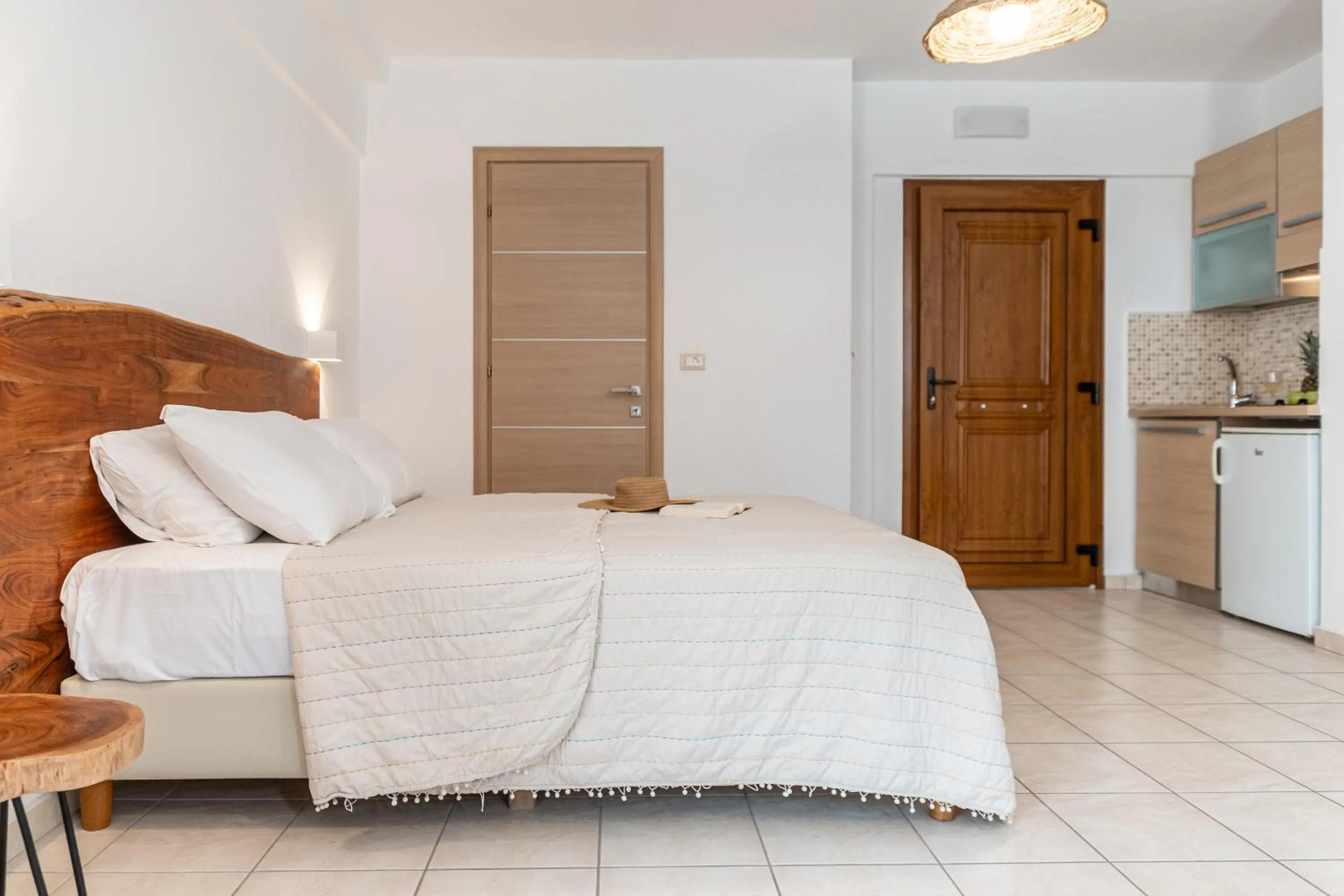Bed in Kallisti Studios