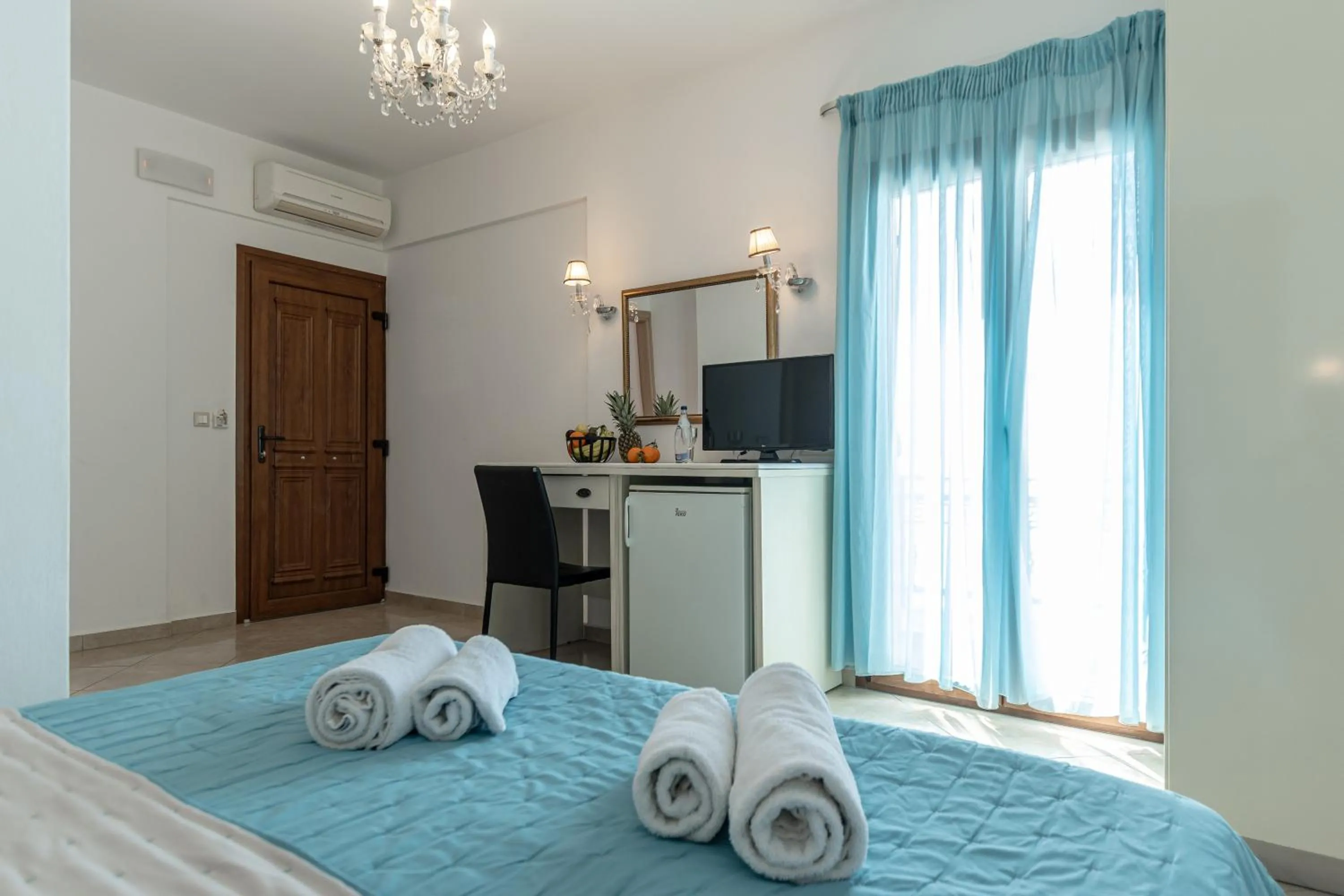 Bed in Kallisti Studios