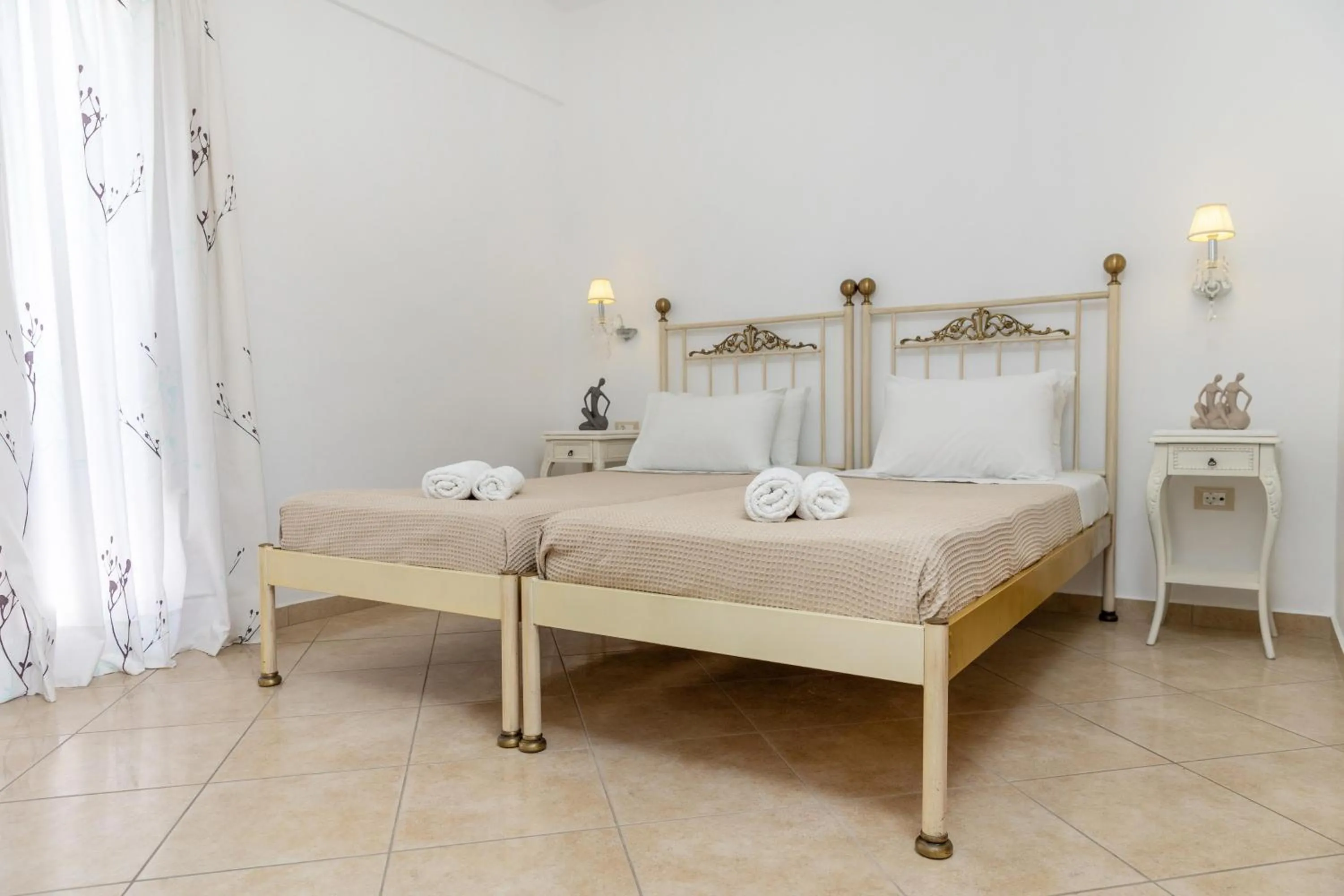 Bed in Kallisti Studios