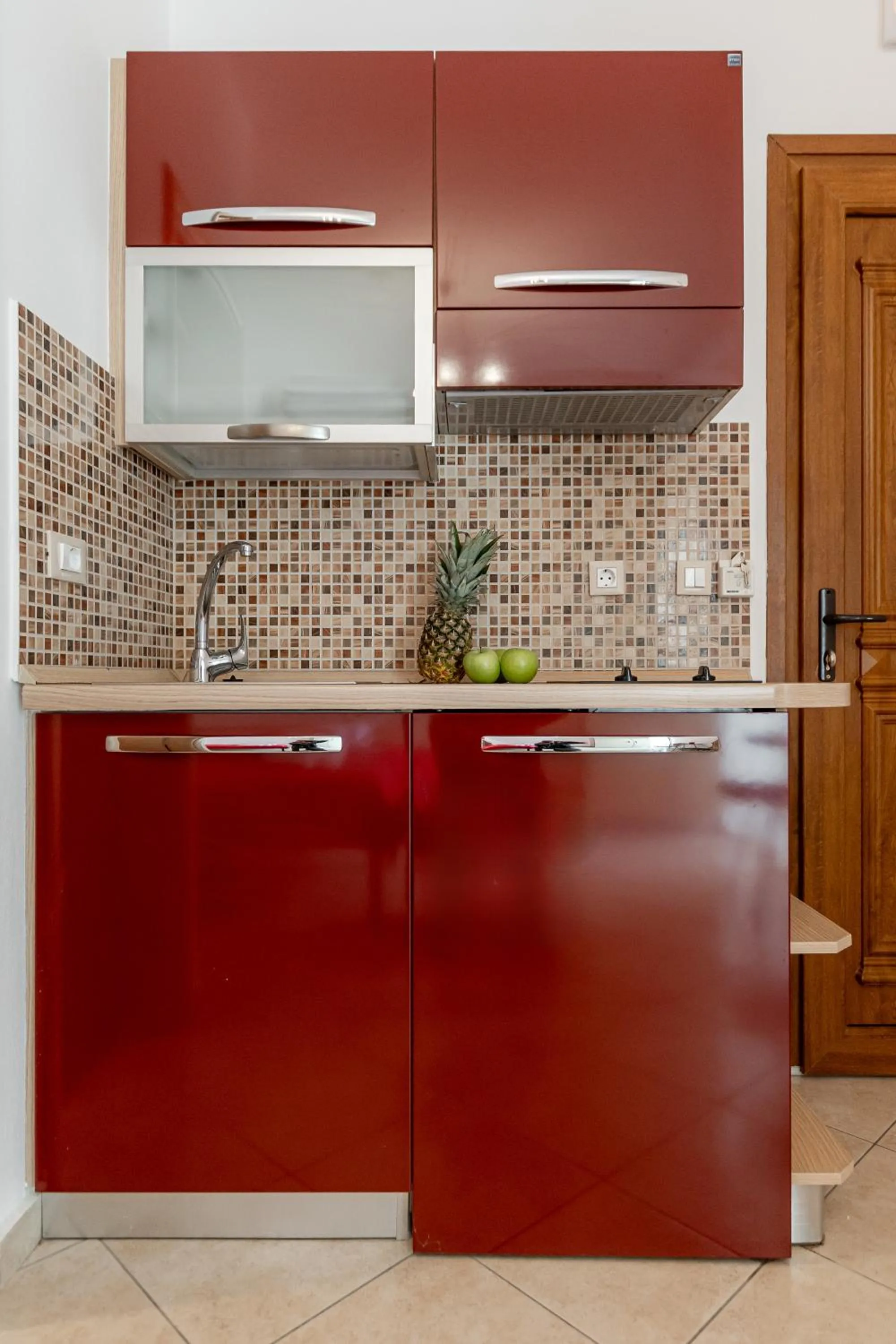 kitchen in Kallisti Studios