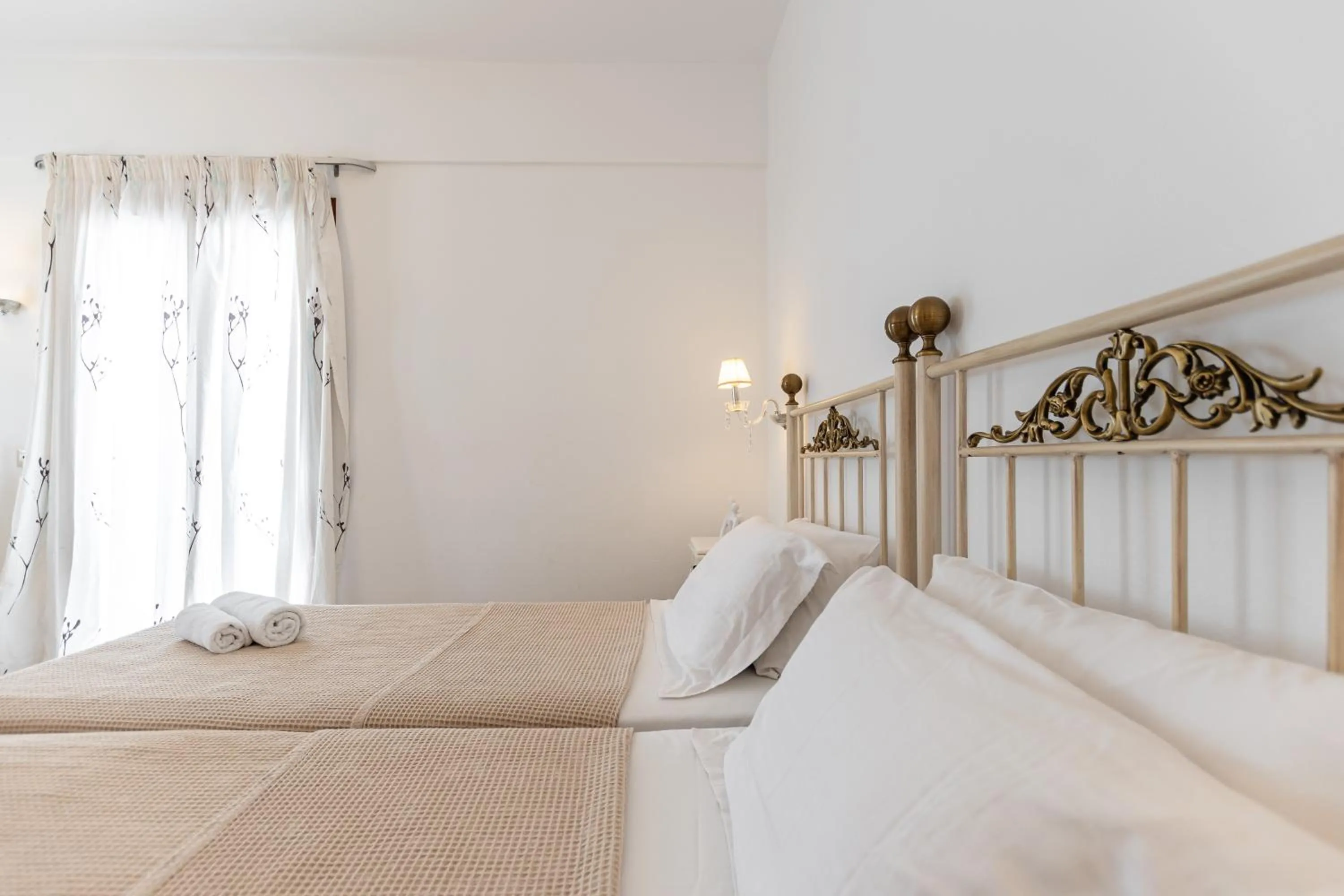 Bed in Kallisti Studios