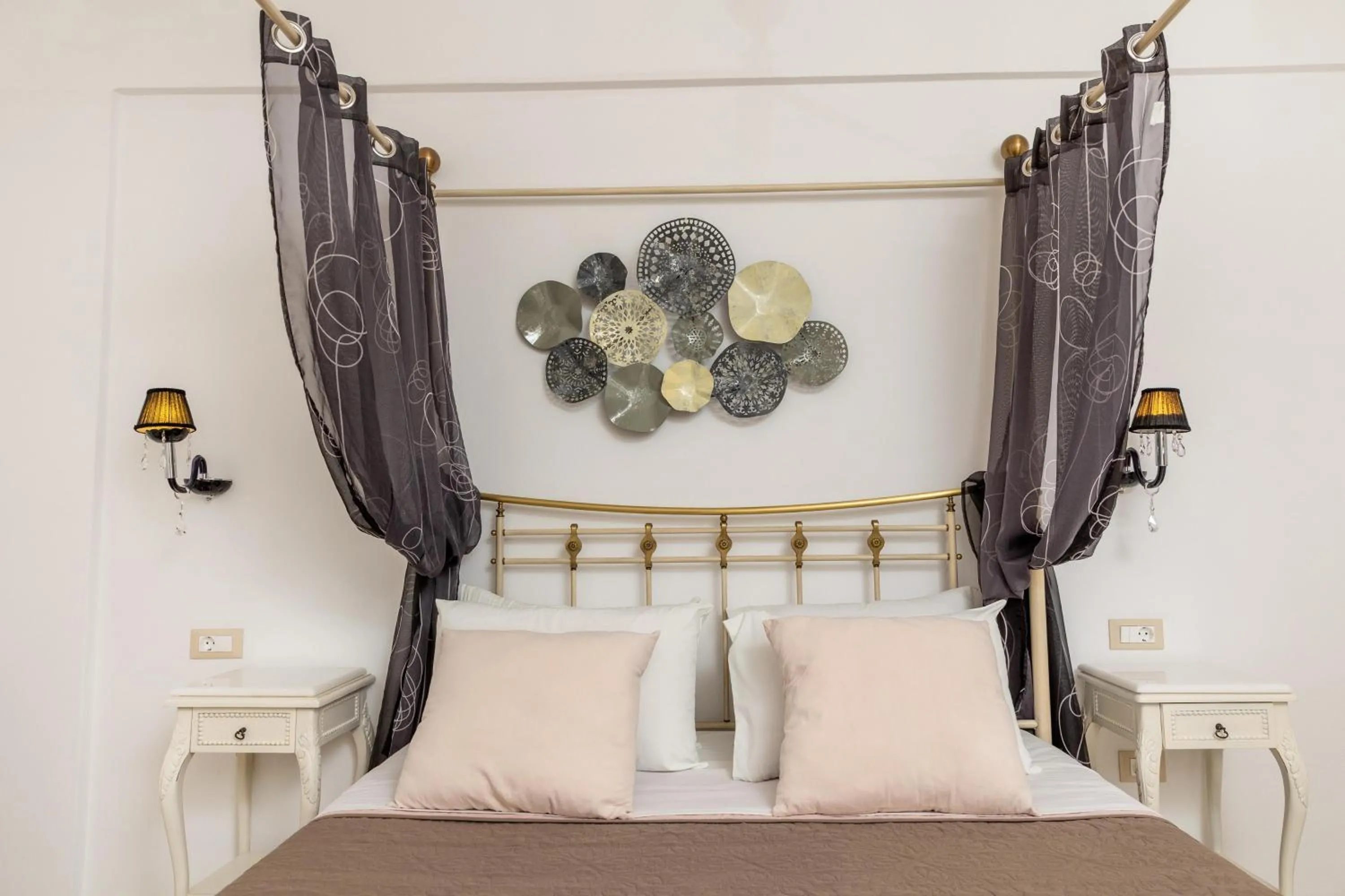 Bed in Kallisti Studios