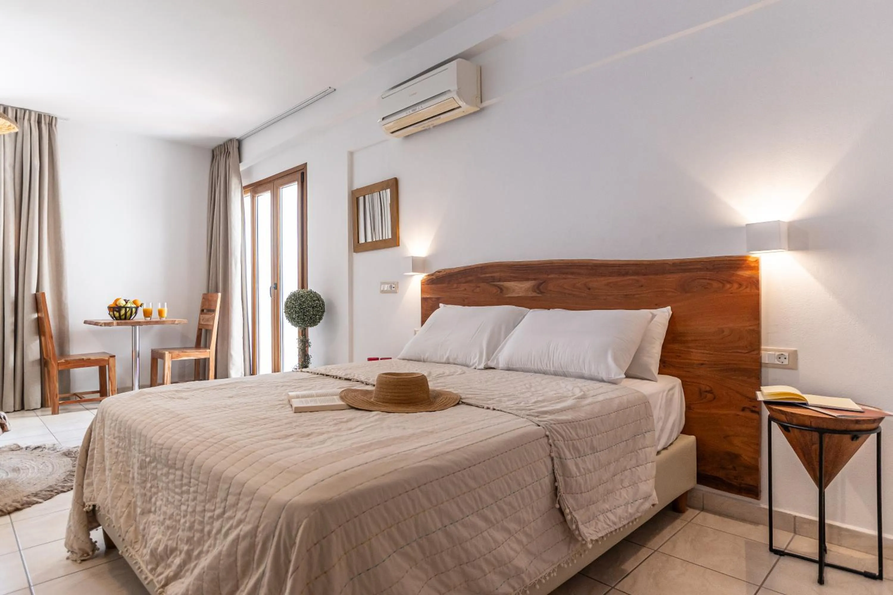 Bed in Kallisti Studios