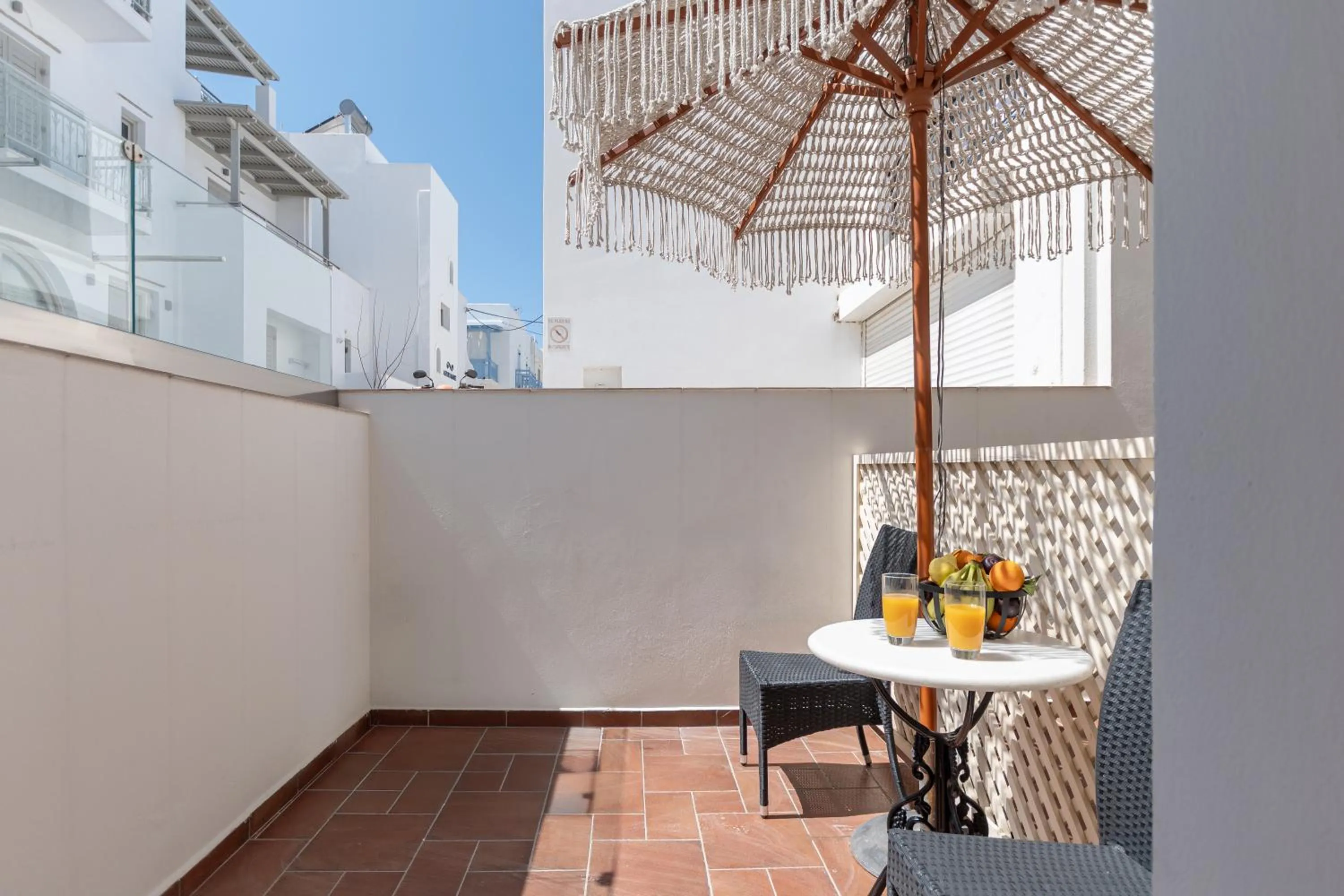 Patio in Kallisti Studios