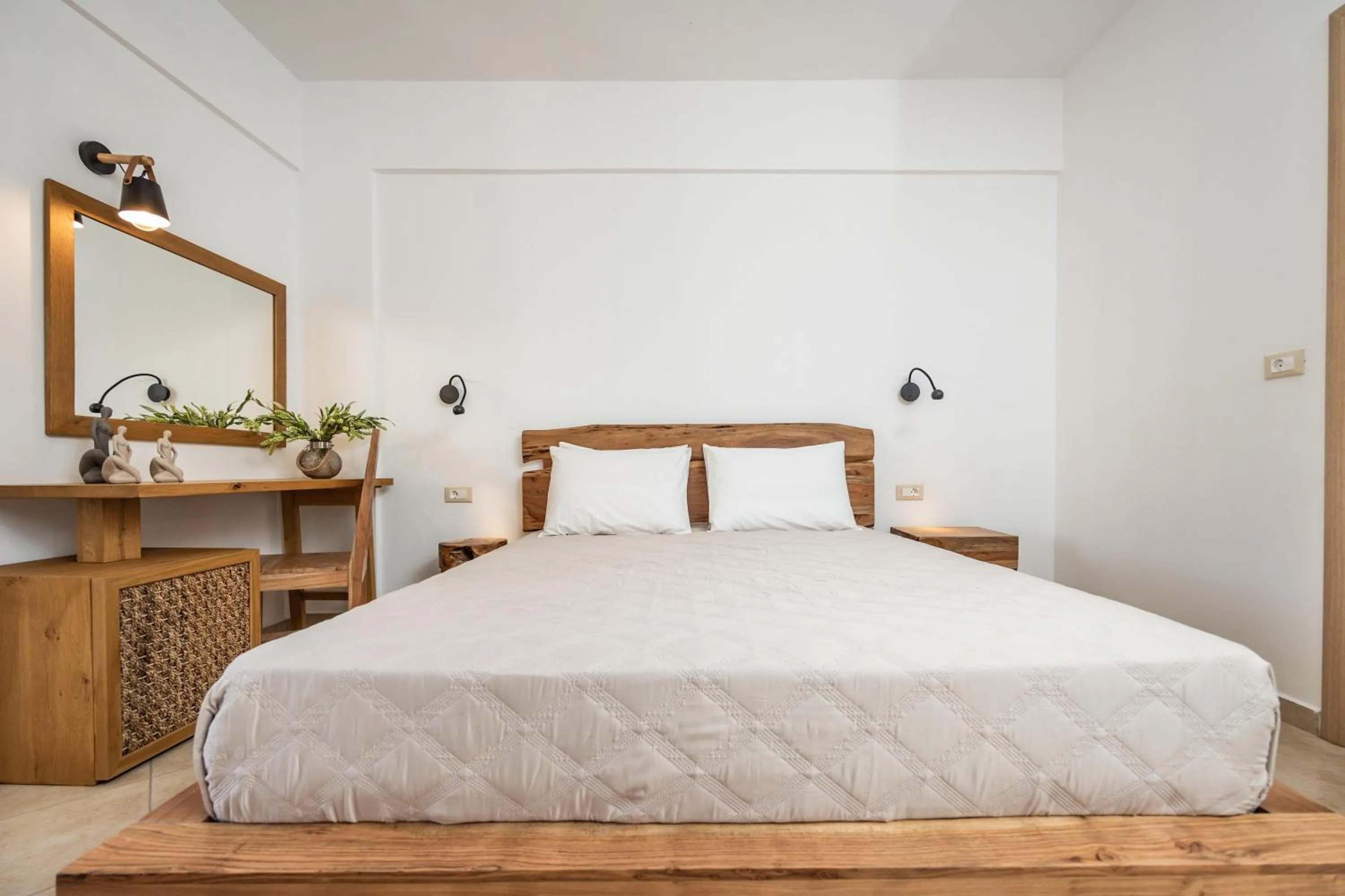 Bed in Kallisti Studios