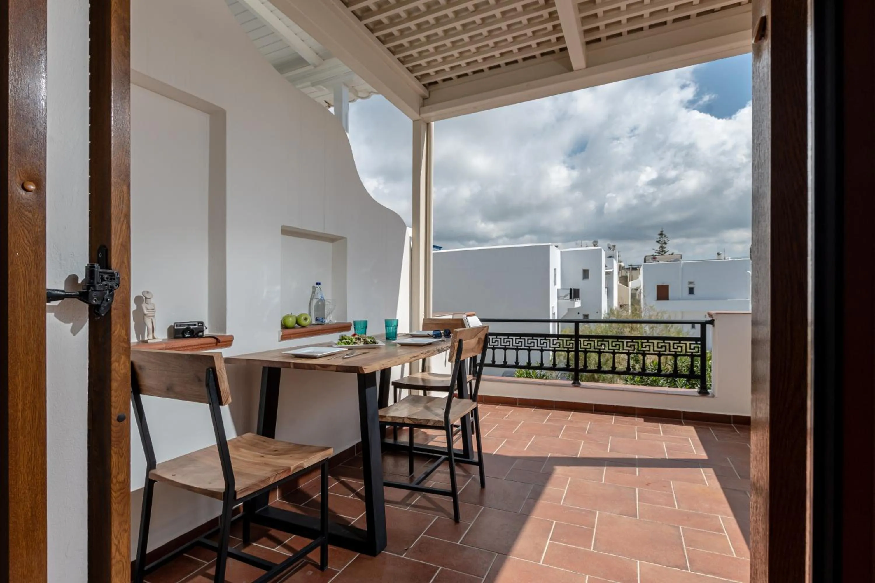 Patio in Kallisti Studios