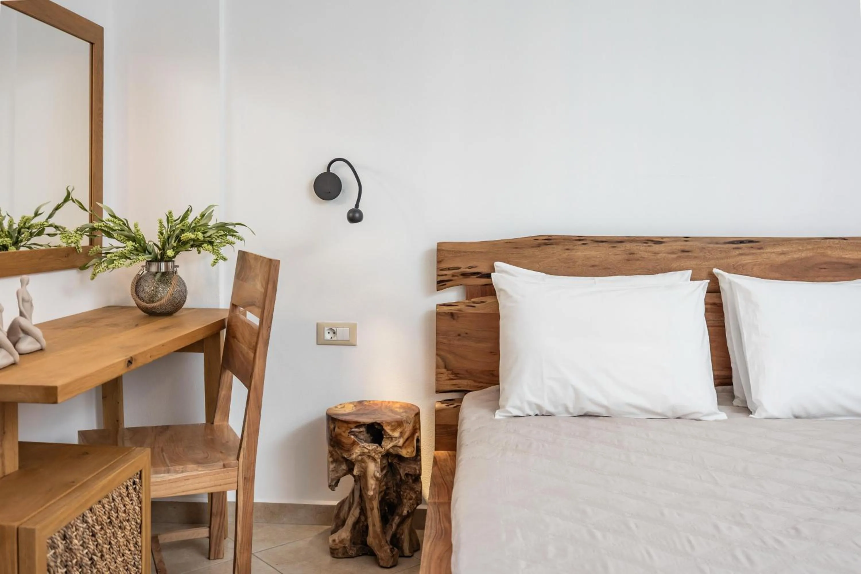 Bed in Kallisti Studios
