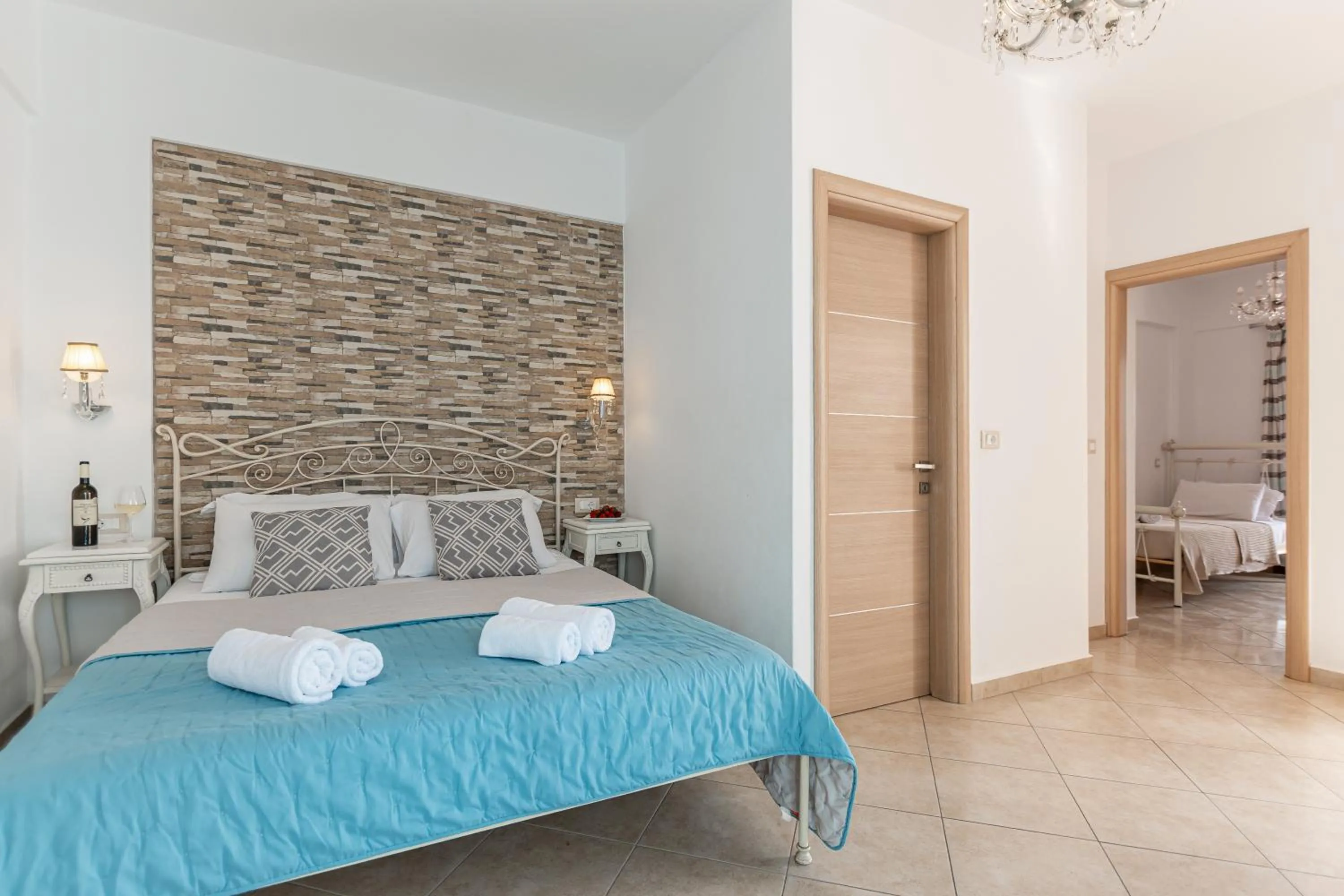 Bed in Kallisti Studios