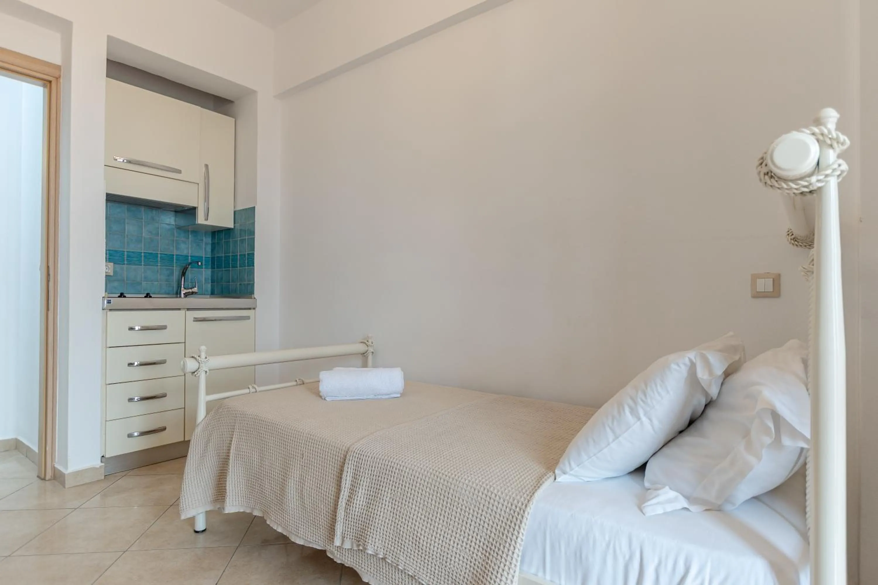 Bed in Kallisti Studios