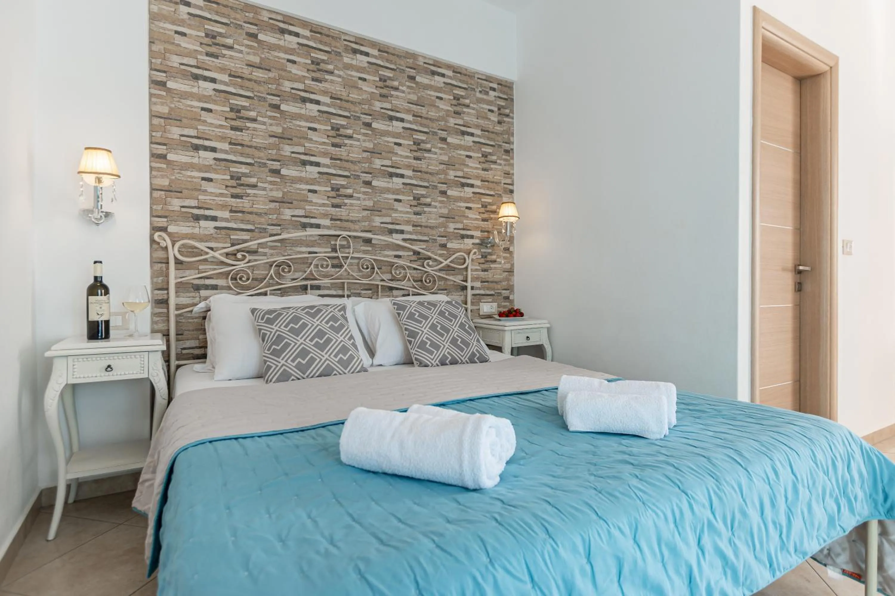 Bed in Kallisti Studios