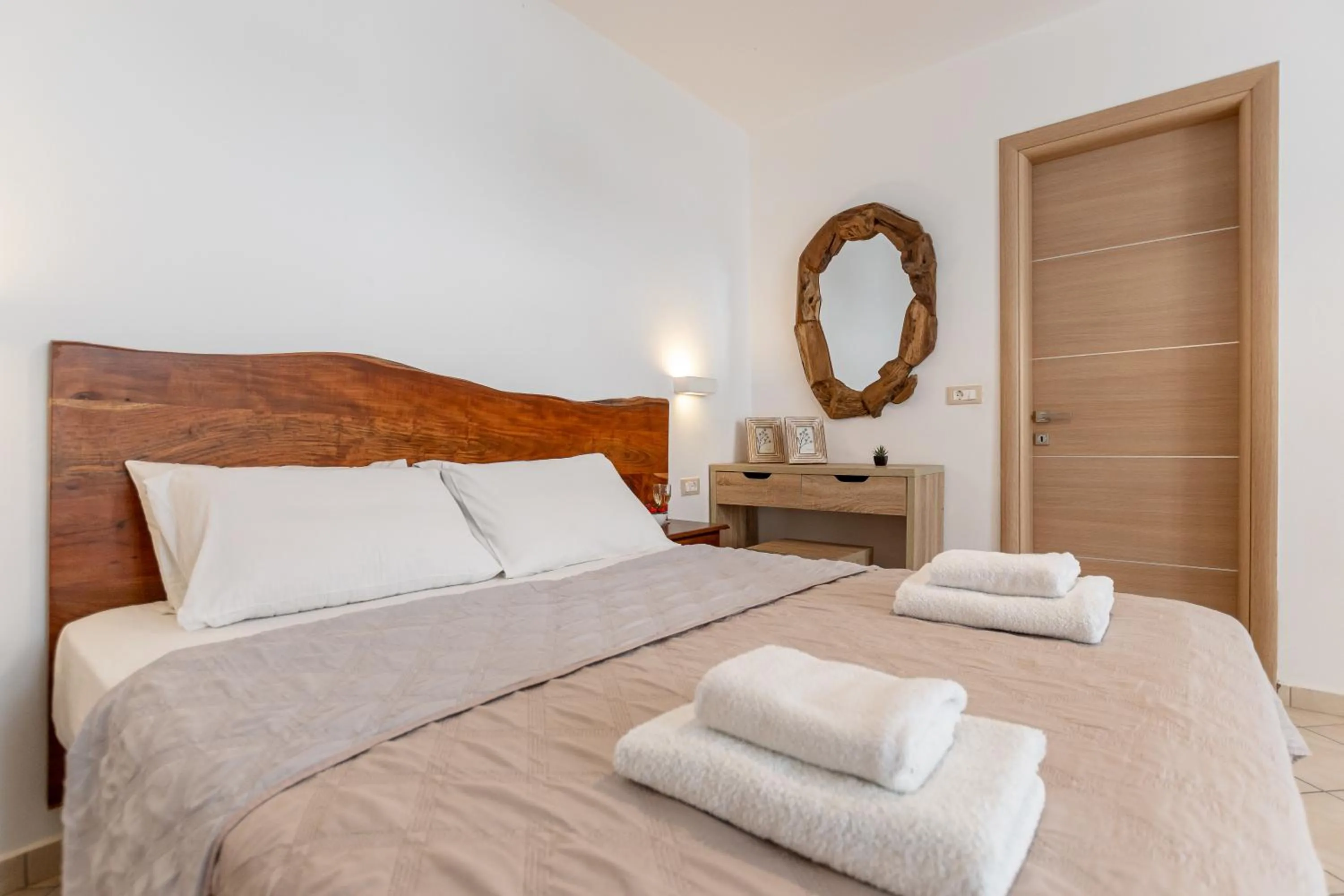 Bed in Kallisti Studios