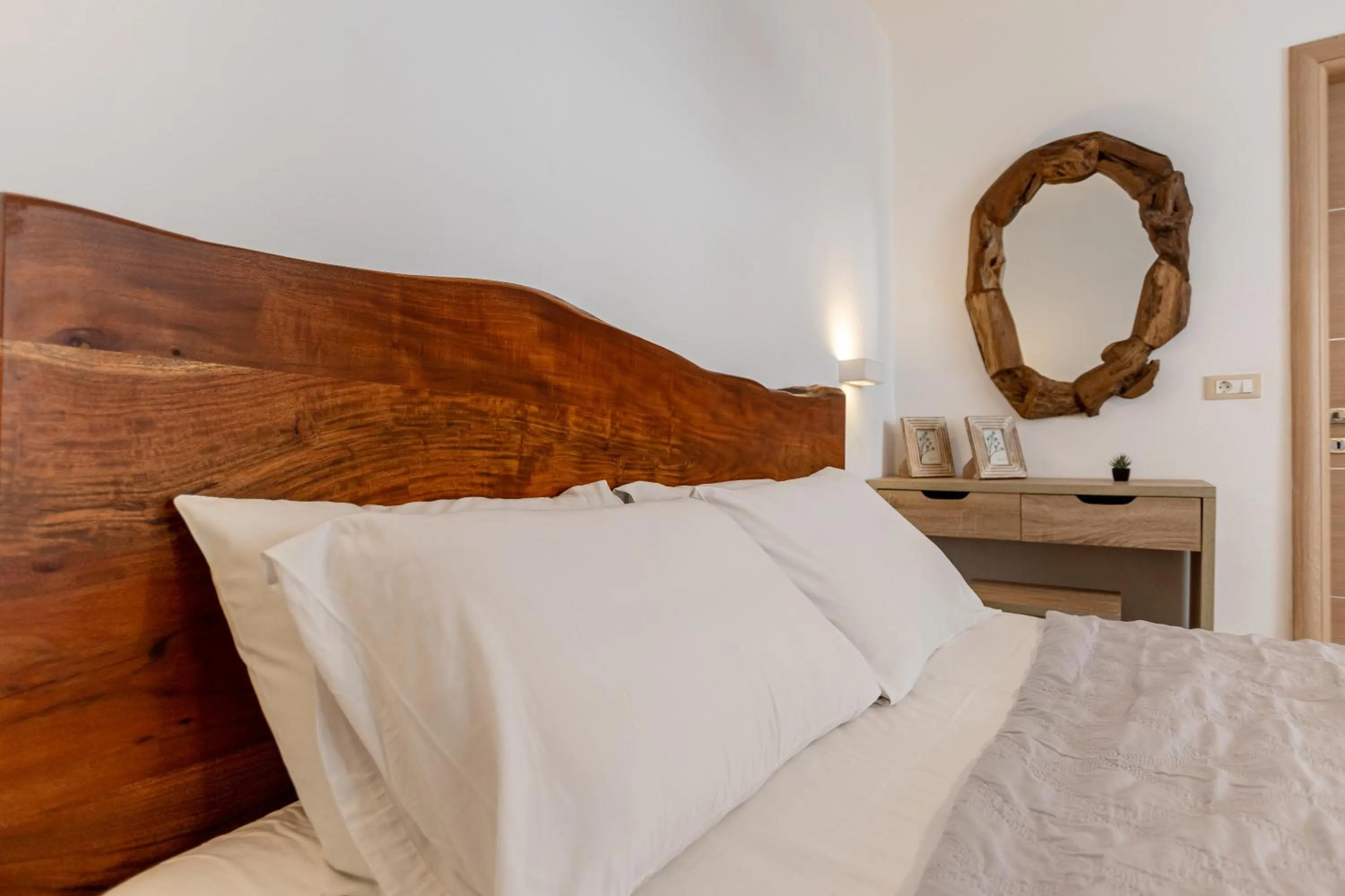 Bed in Kallisti Studios