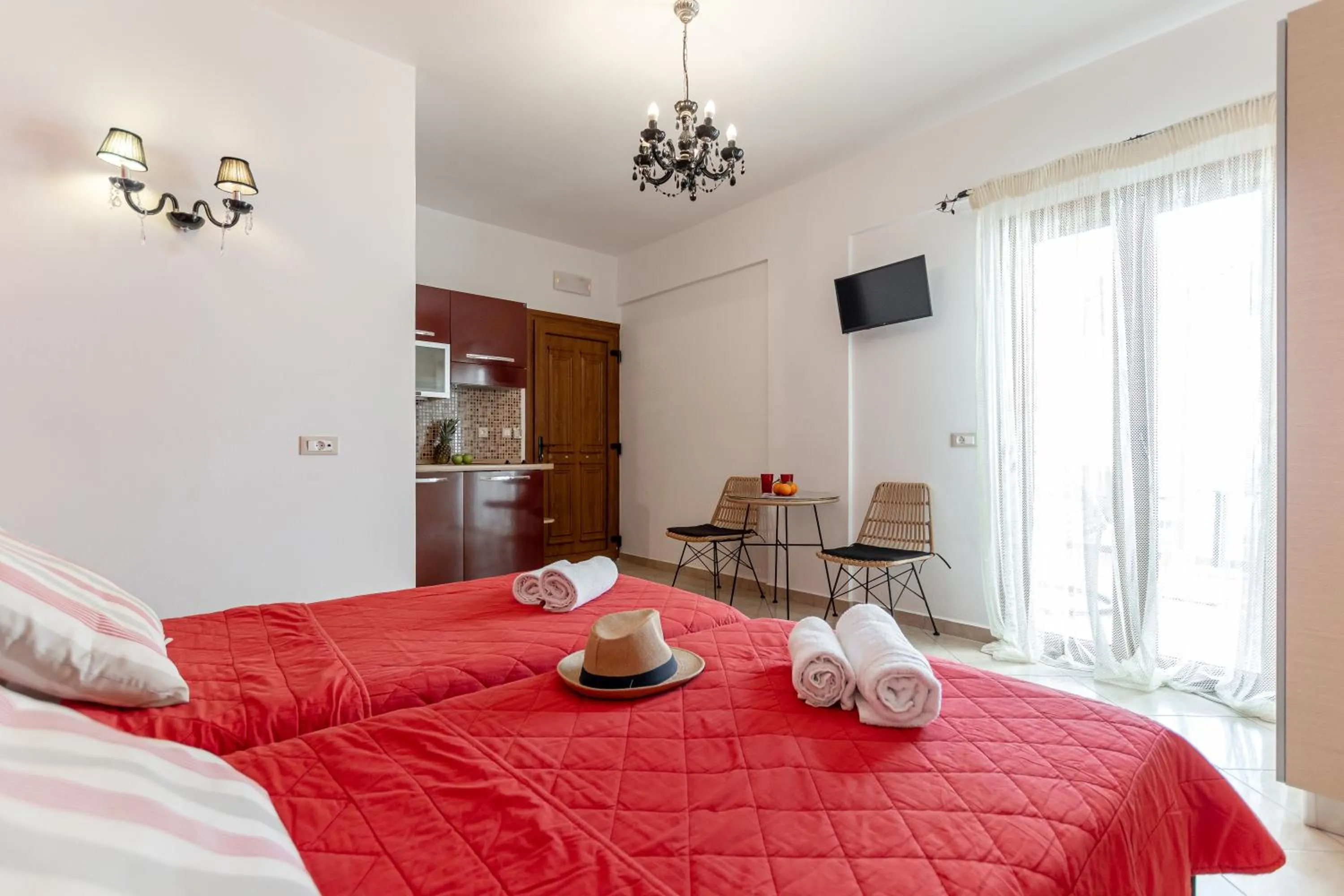 Bed in Kallisti Studios
