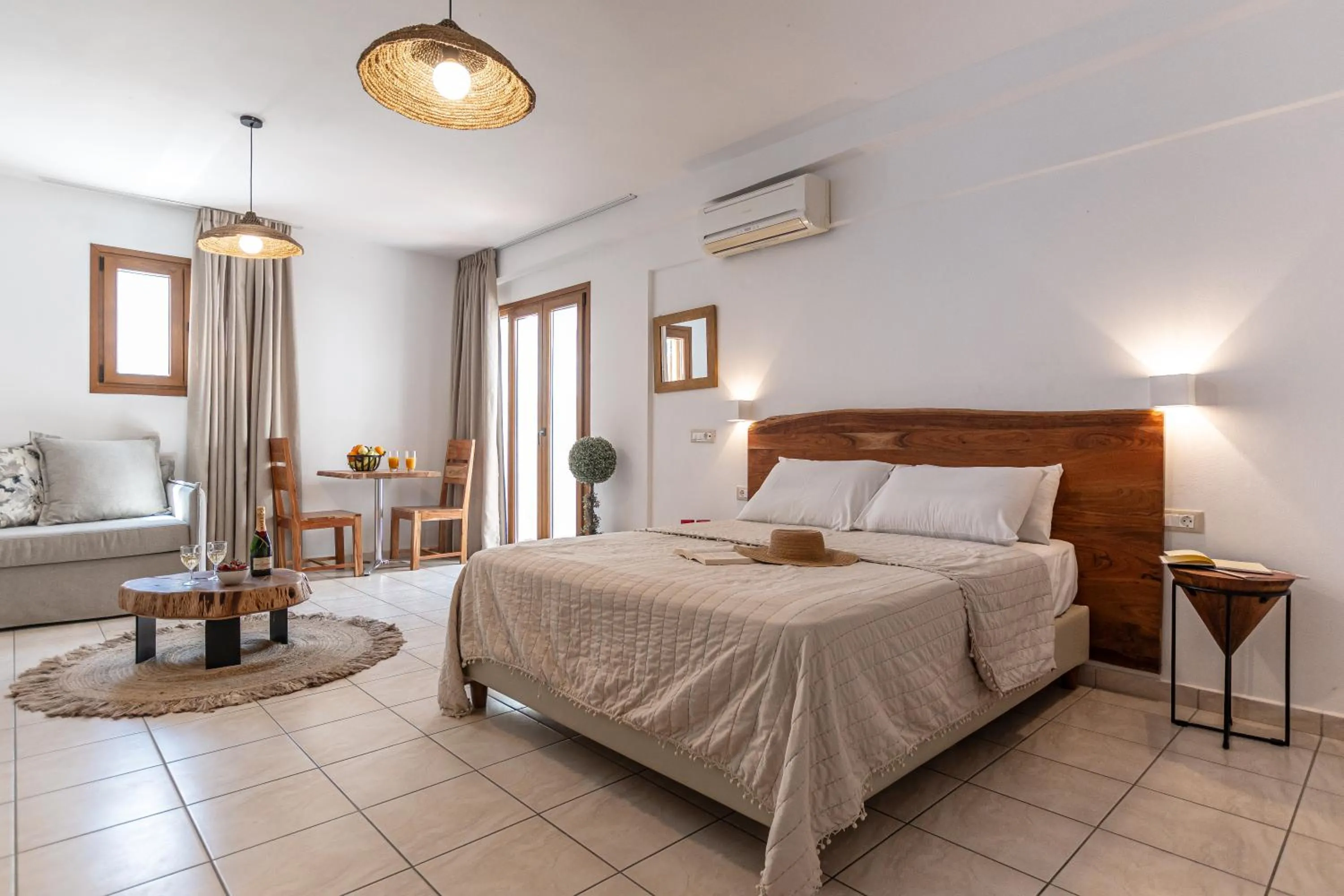 Bed in Kallisti Studios