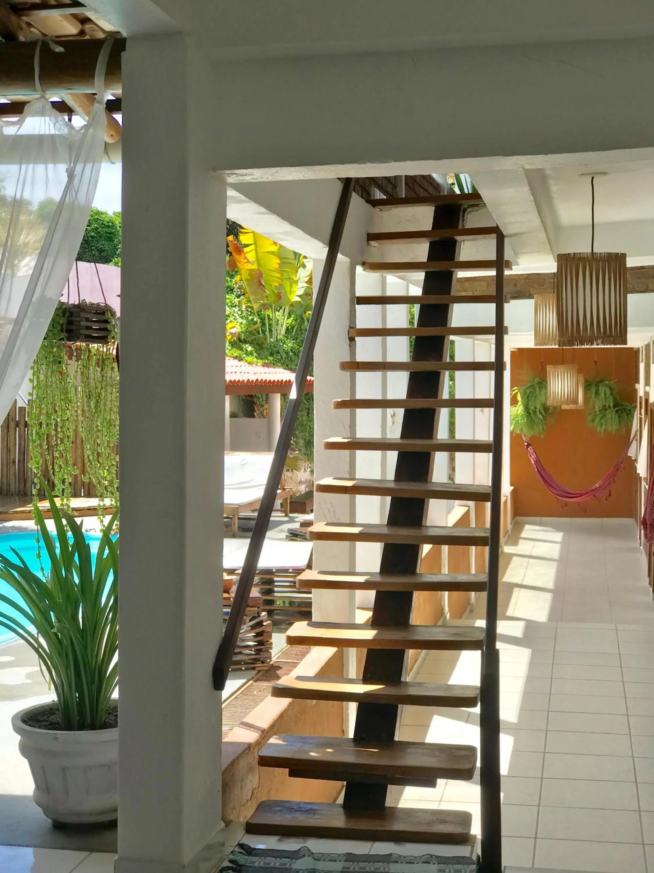 Patio in Pousada Arraial da Poesia