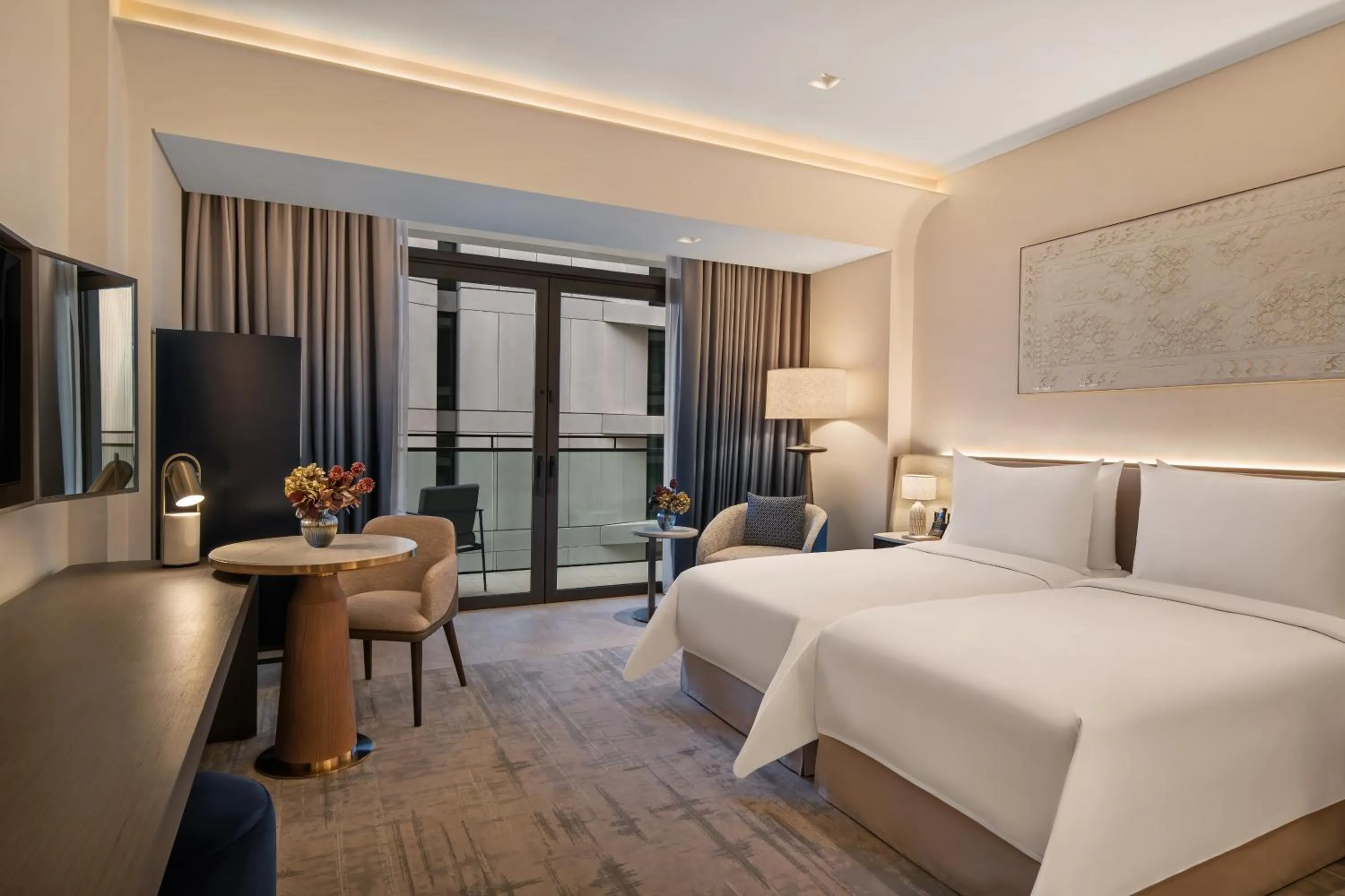 Bed in Palace Dubai Creek Harbour