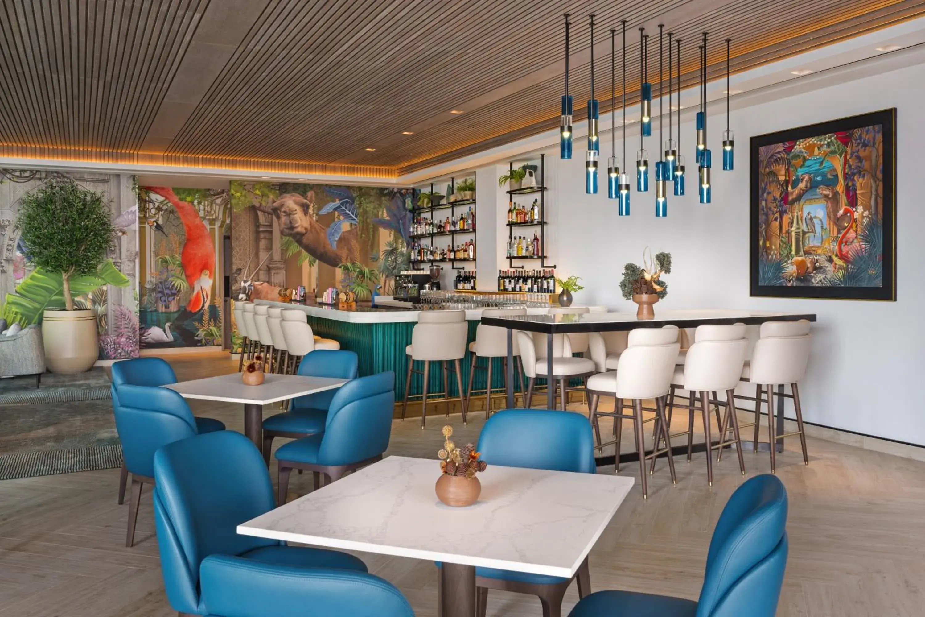 Lounge or bar in Palace Dubai Creek Harbour Lounge or bar in Palace Dubai Creek Harbour