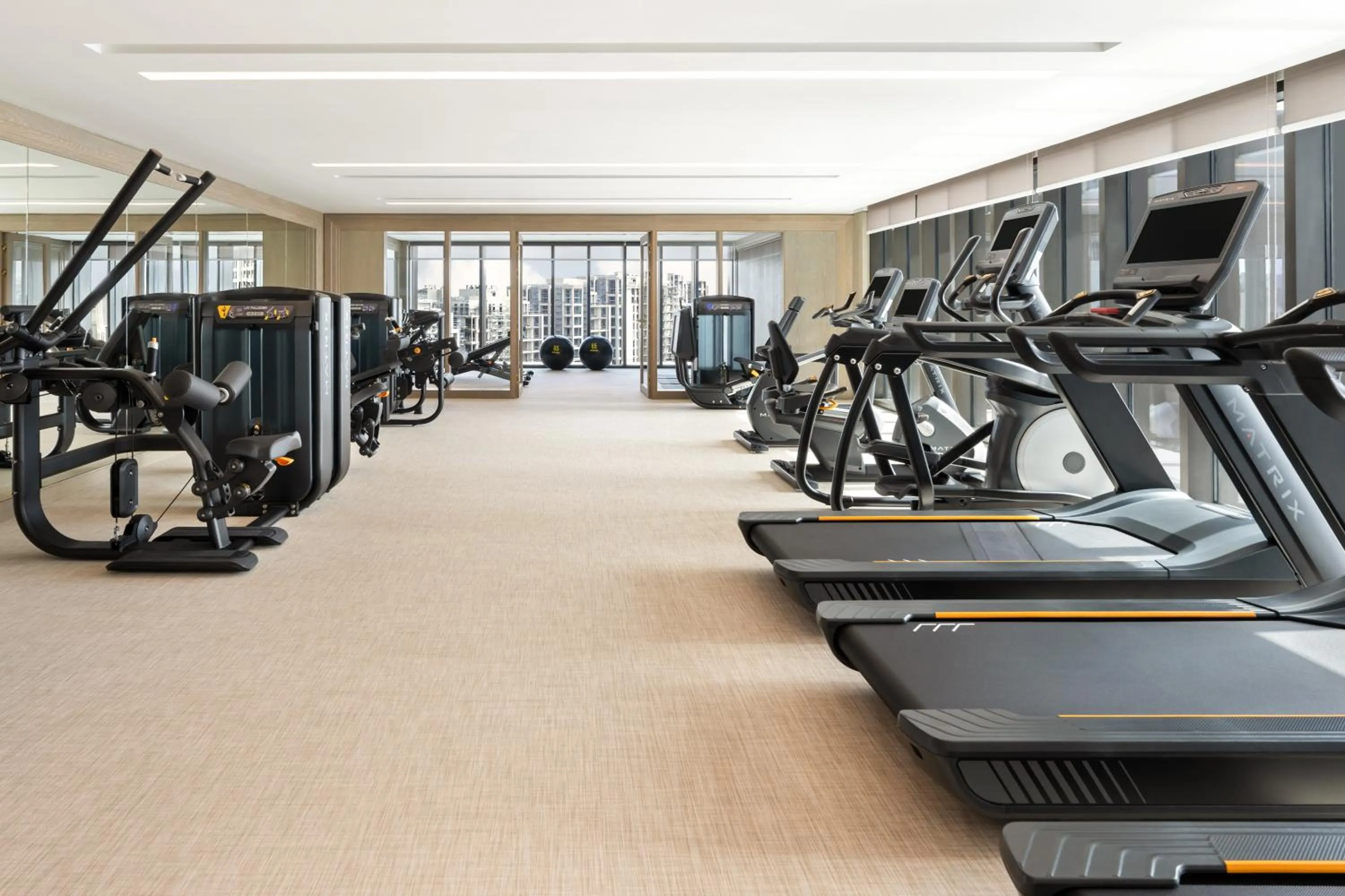 Fitness centre/facilities in Palace Dubai Creek Harbour