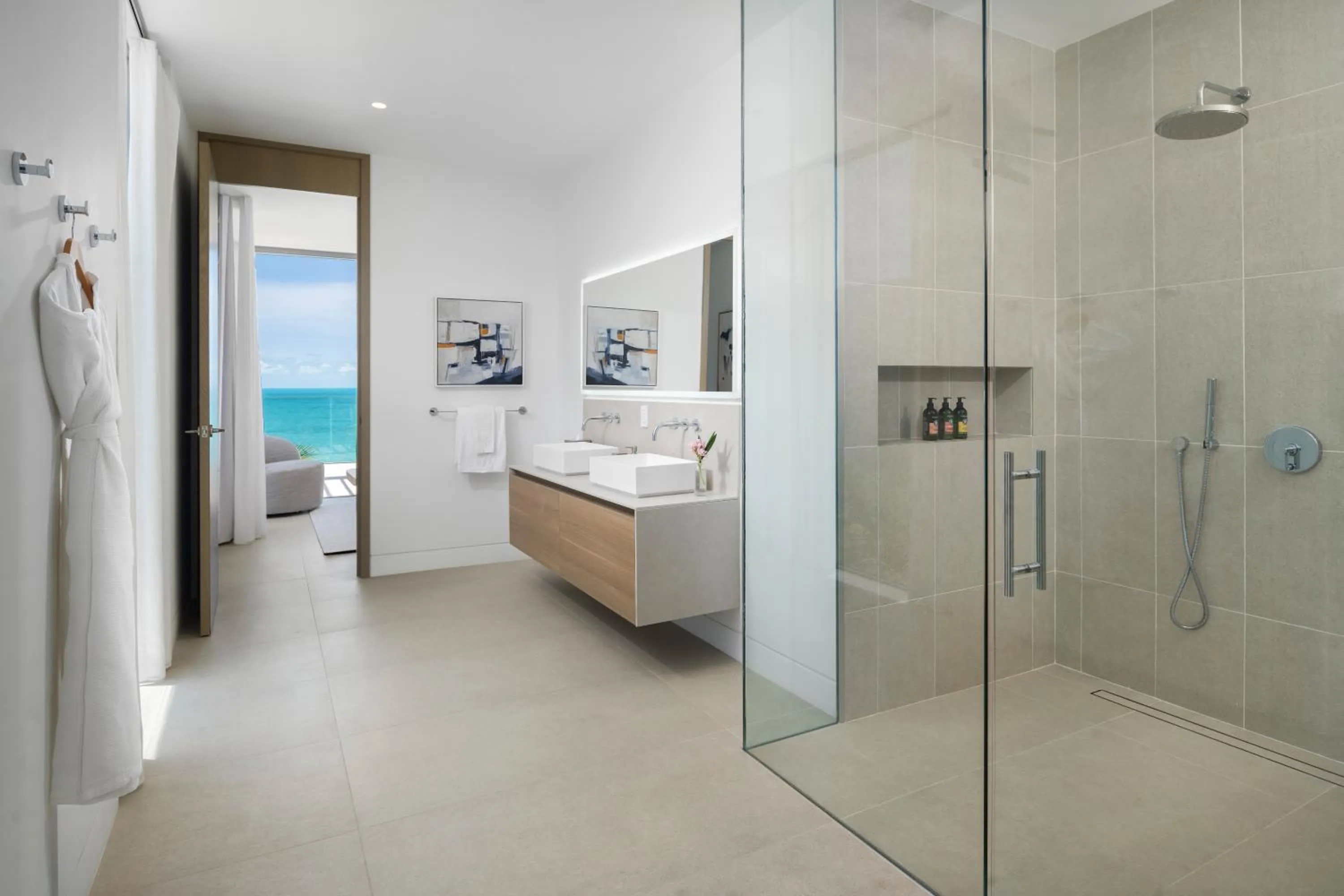 Bathroom, Bed in South Bank